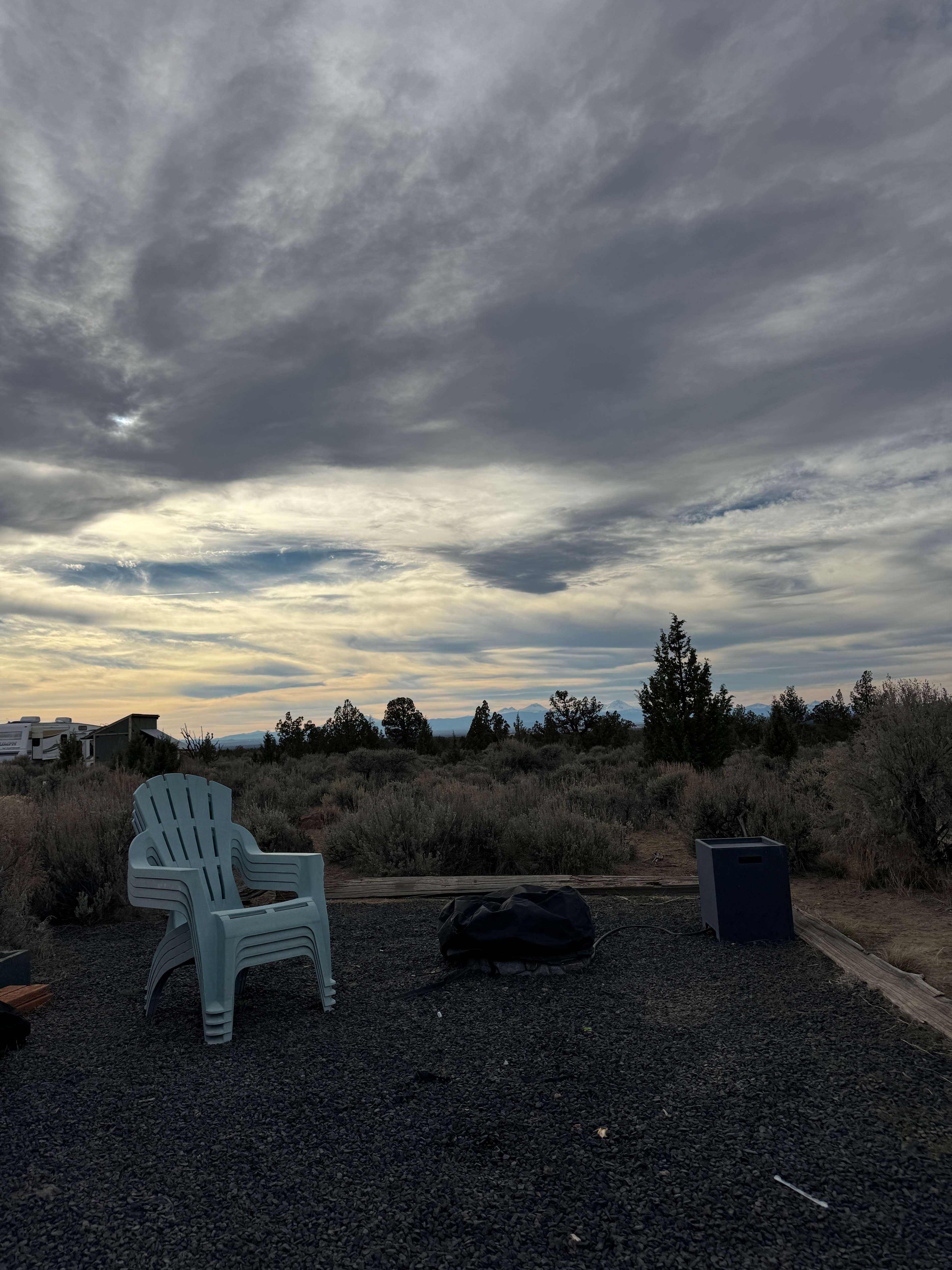 View from the campsite