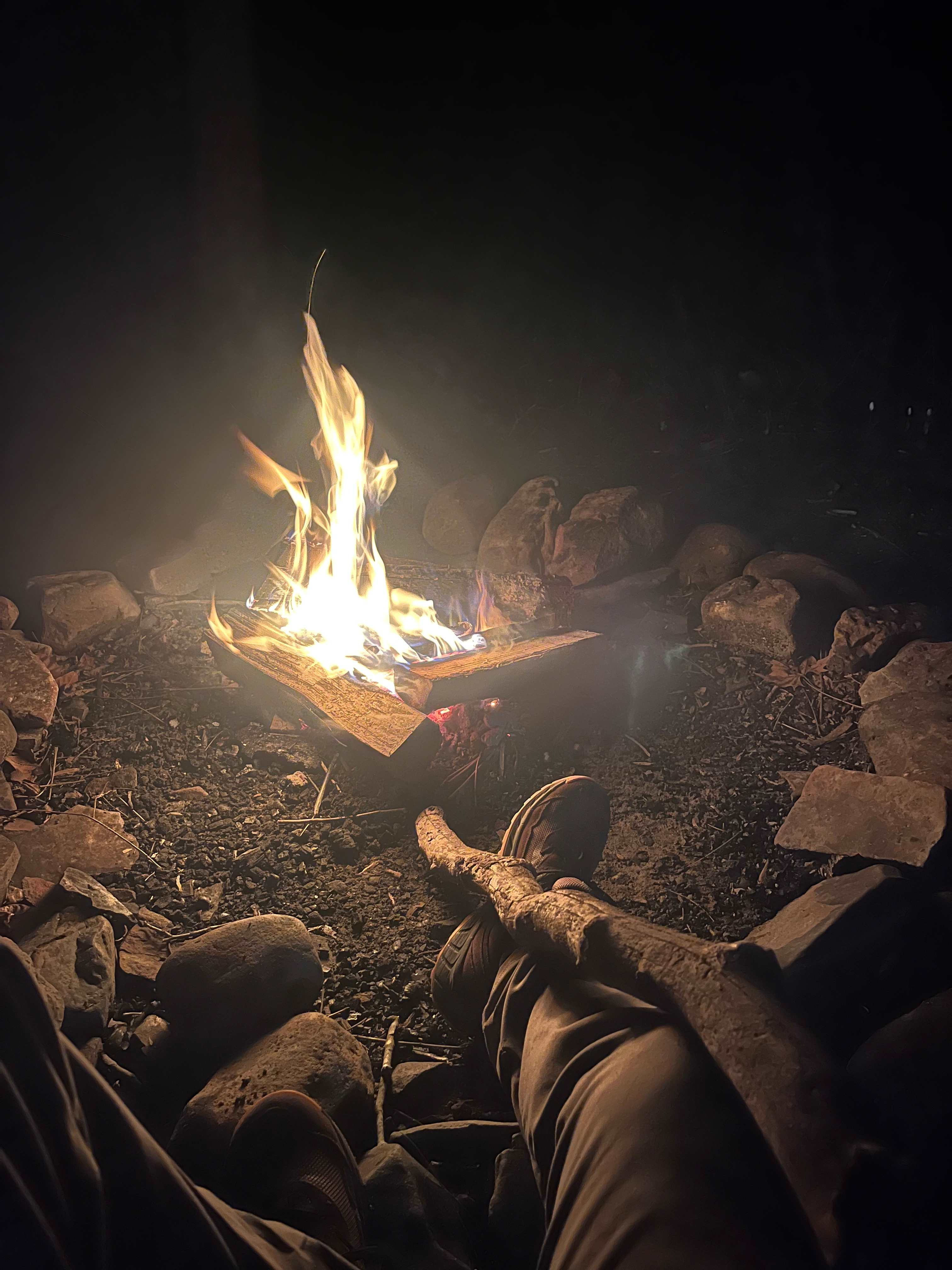 Nothing like the crackle of a fire