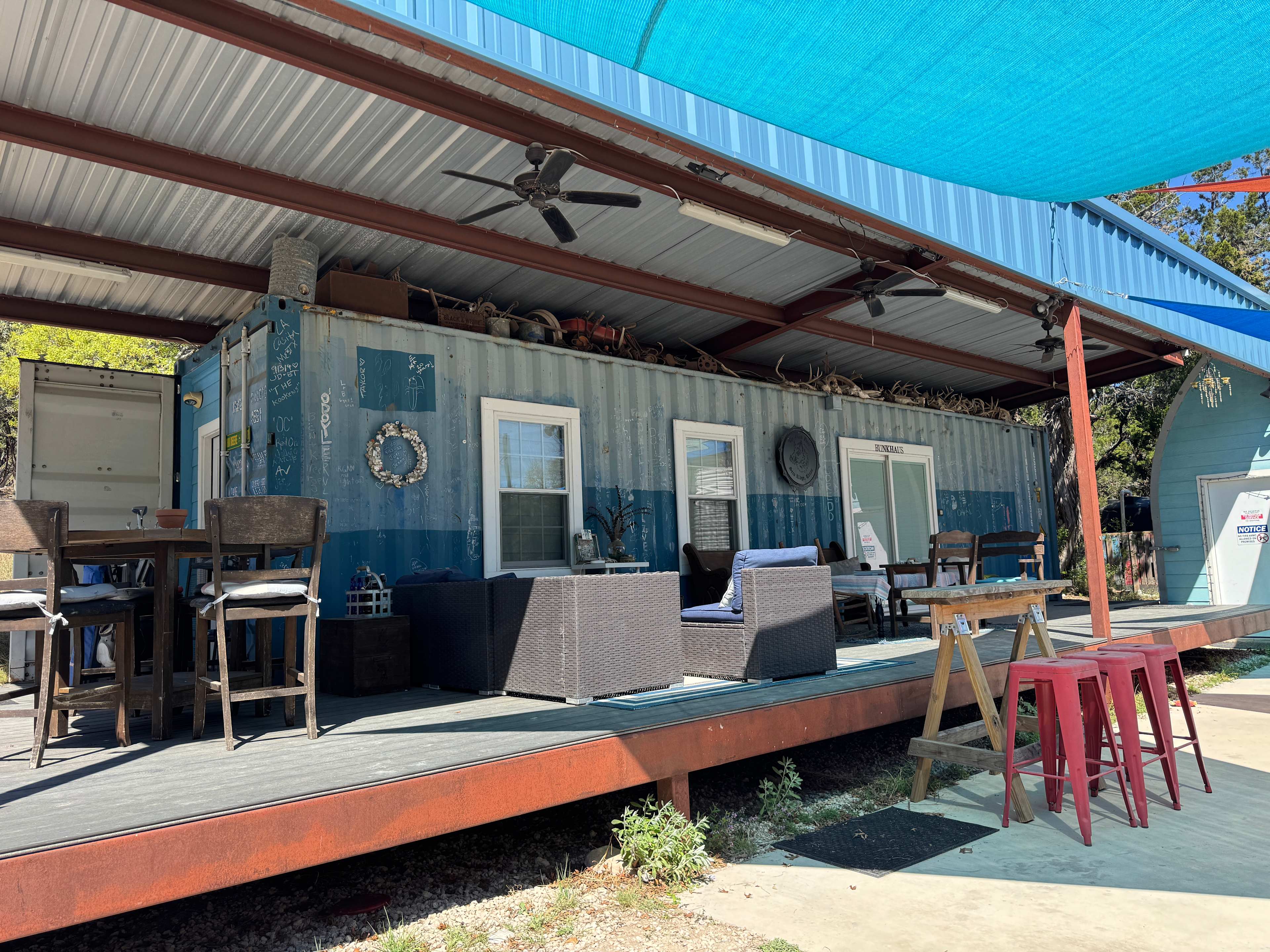 Plenty of seating and places to get comfortable. 