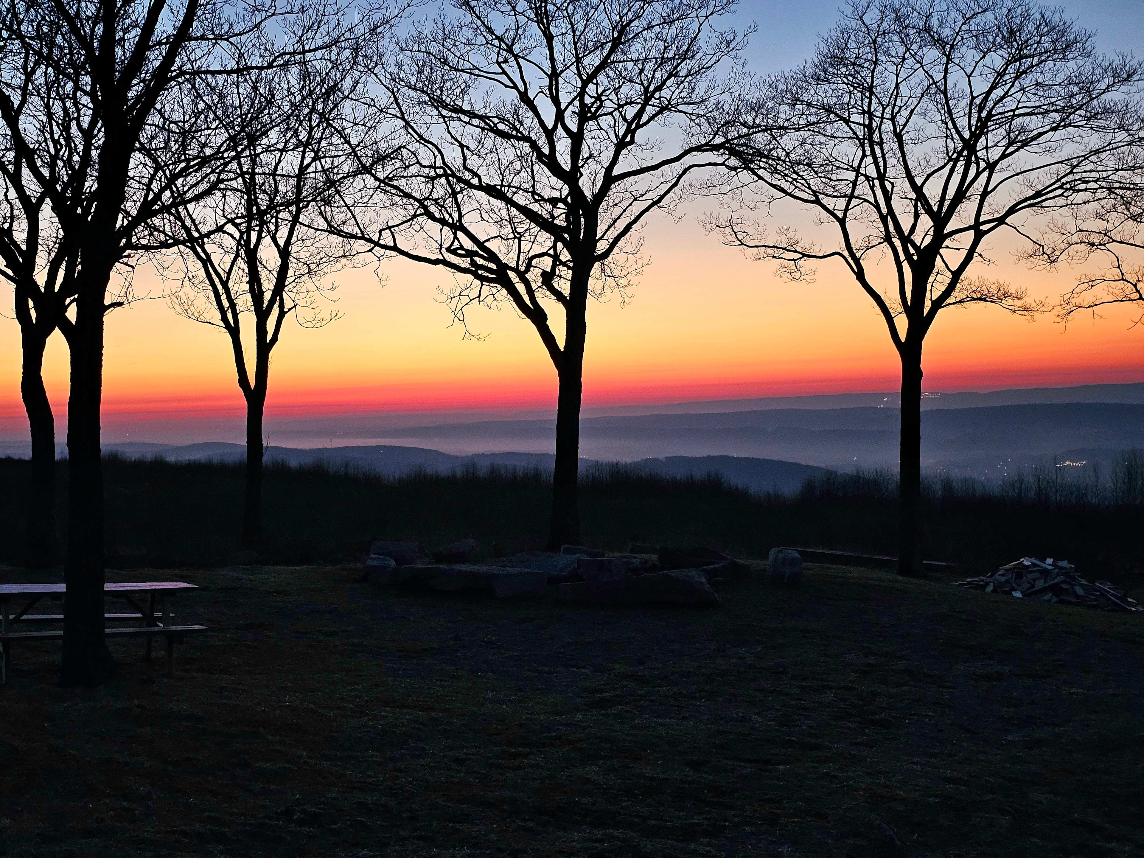 100 Mile View Camping, Jim Thorpe
