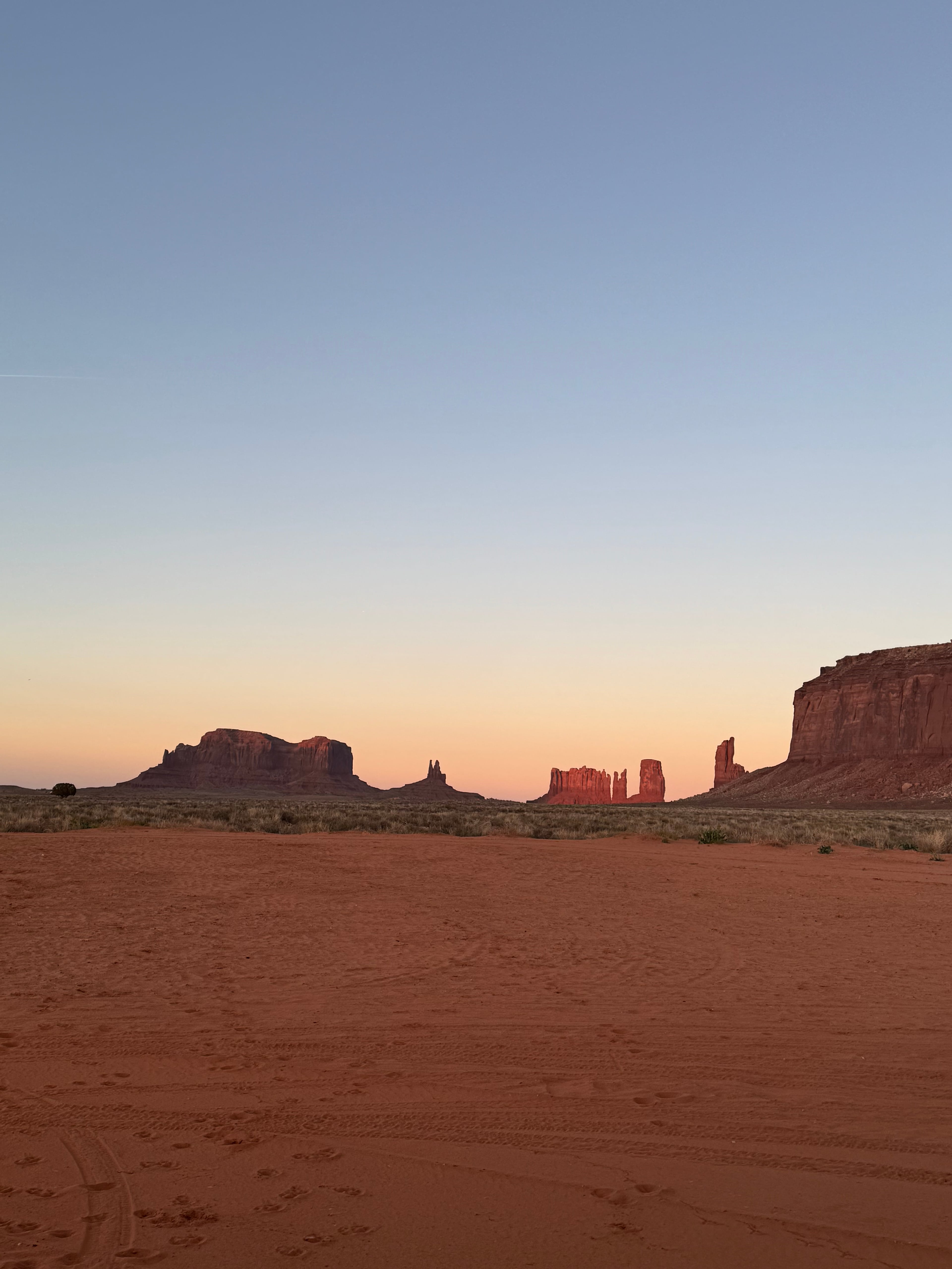 Sunrise view from site 3