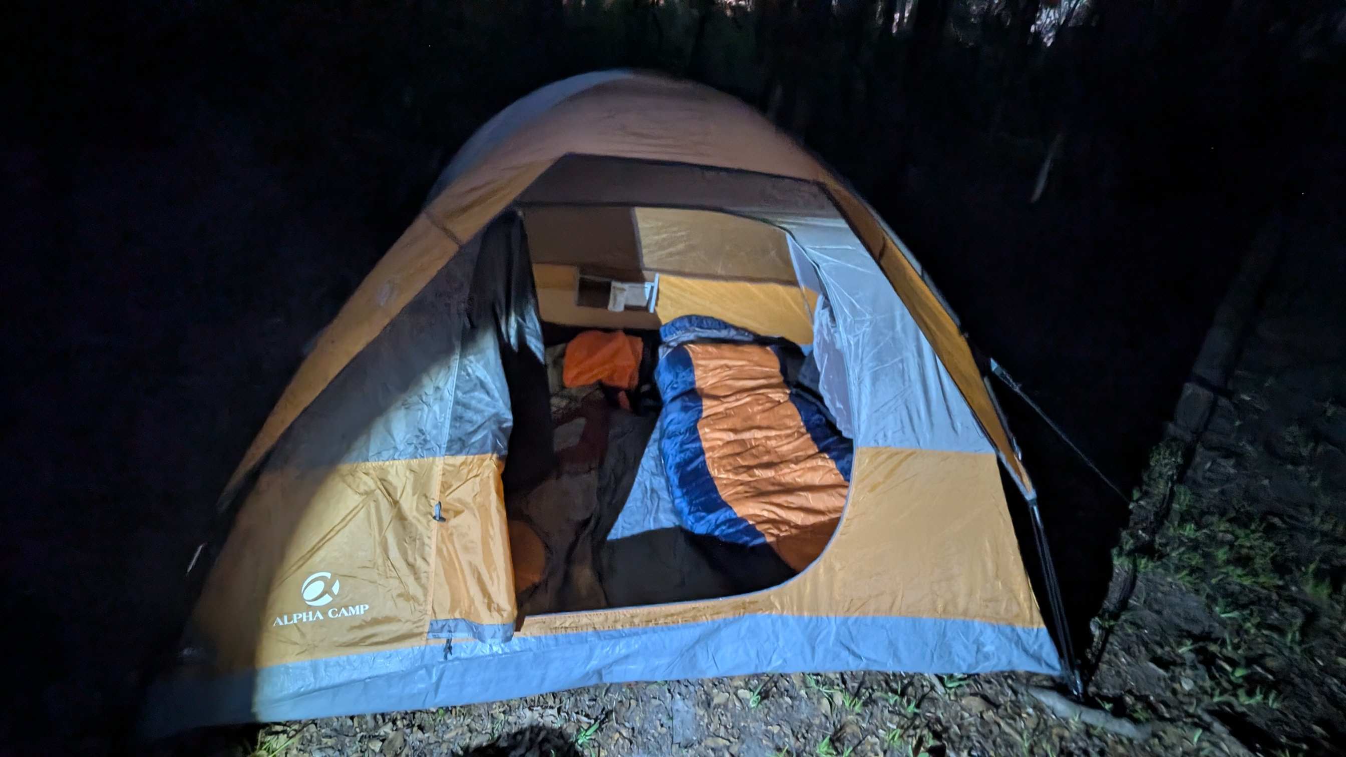 Ligneous Countryside Tent Camping