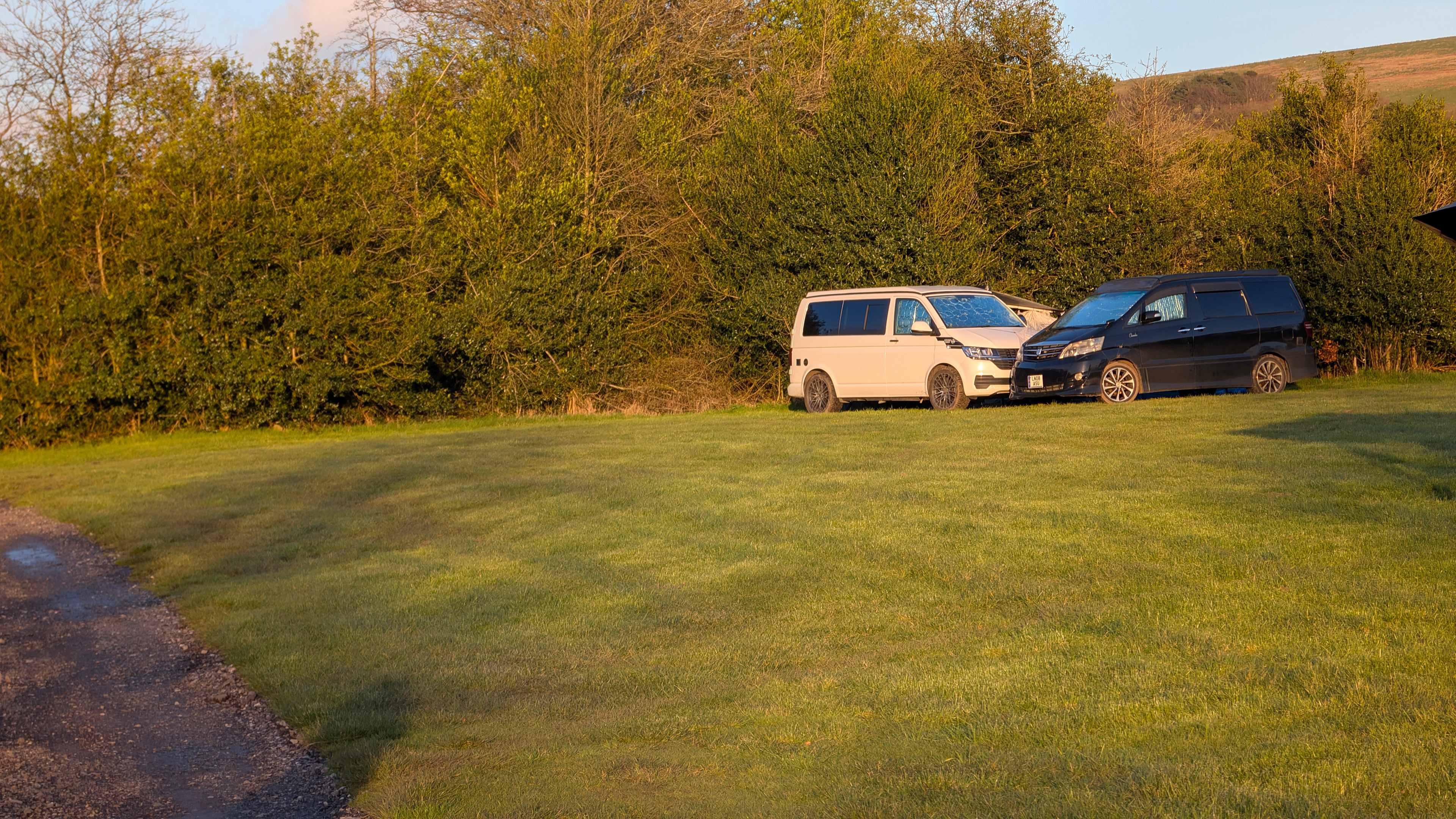 Camping at The Hollies