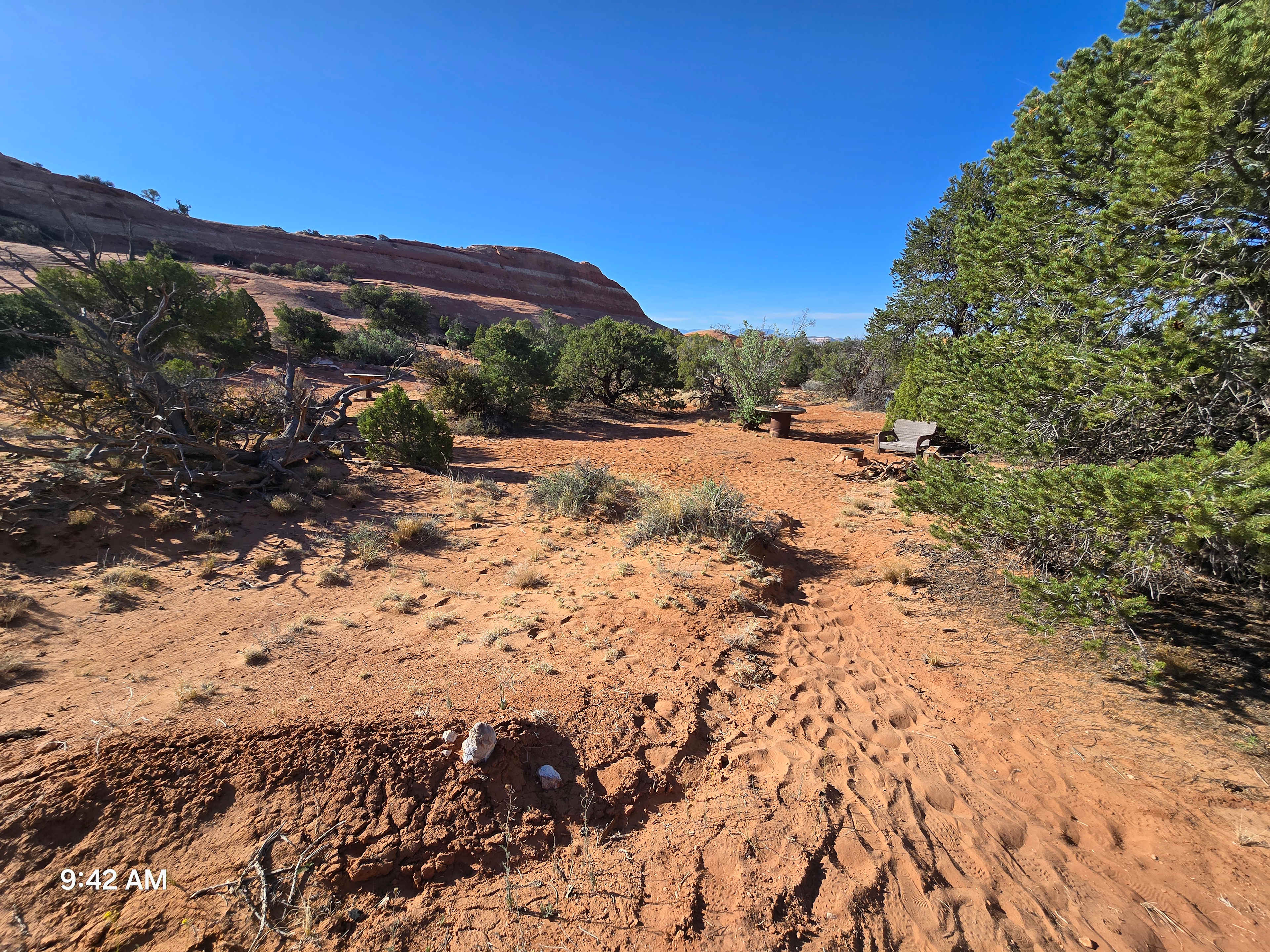 Our campsite