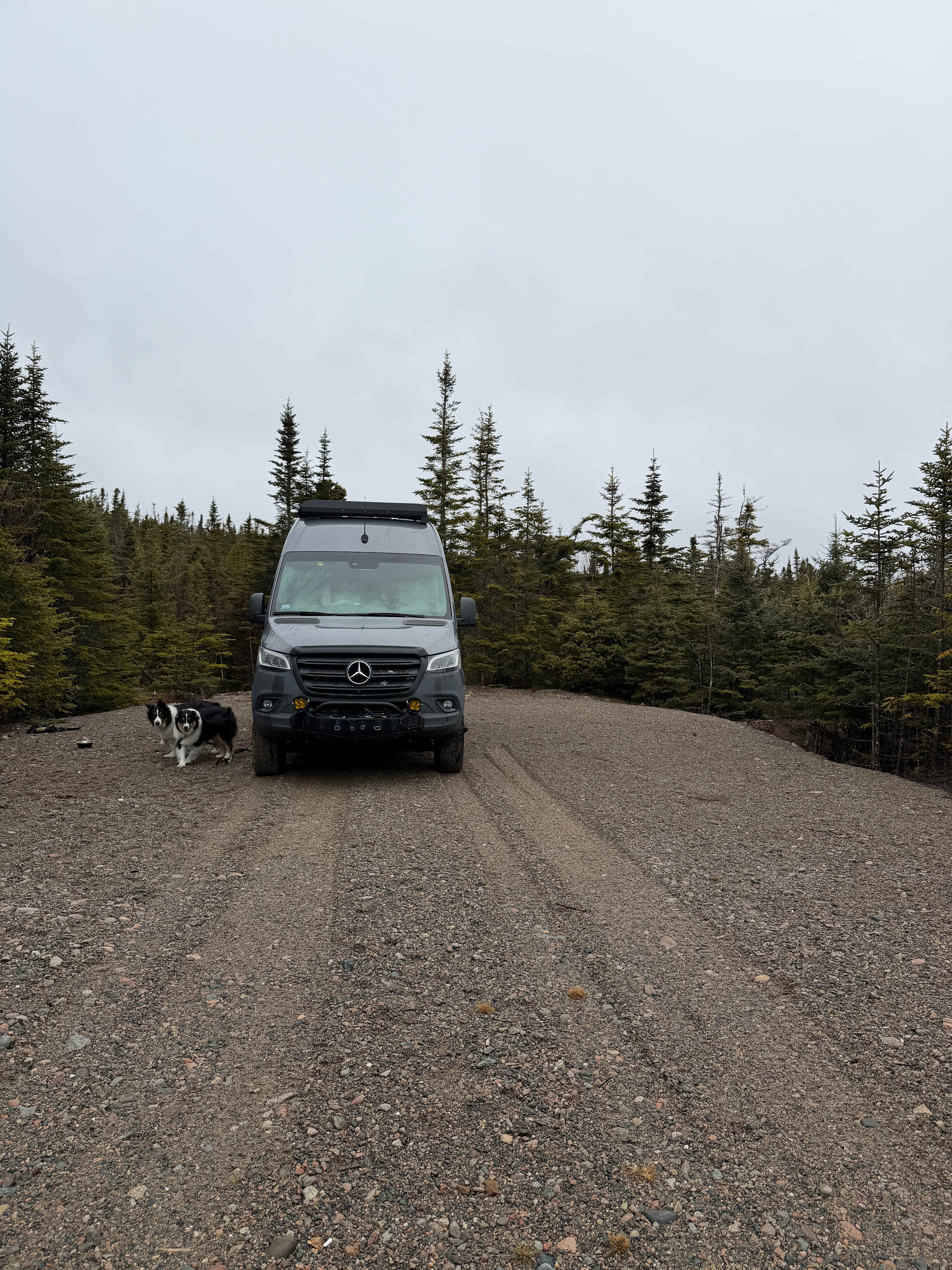 RV parking area
