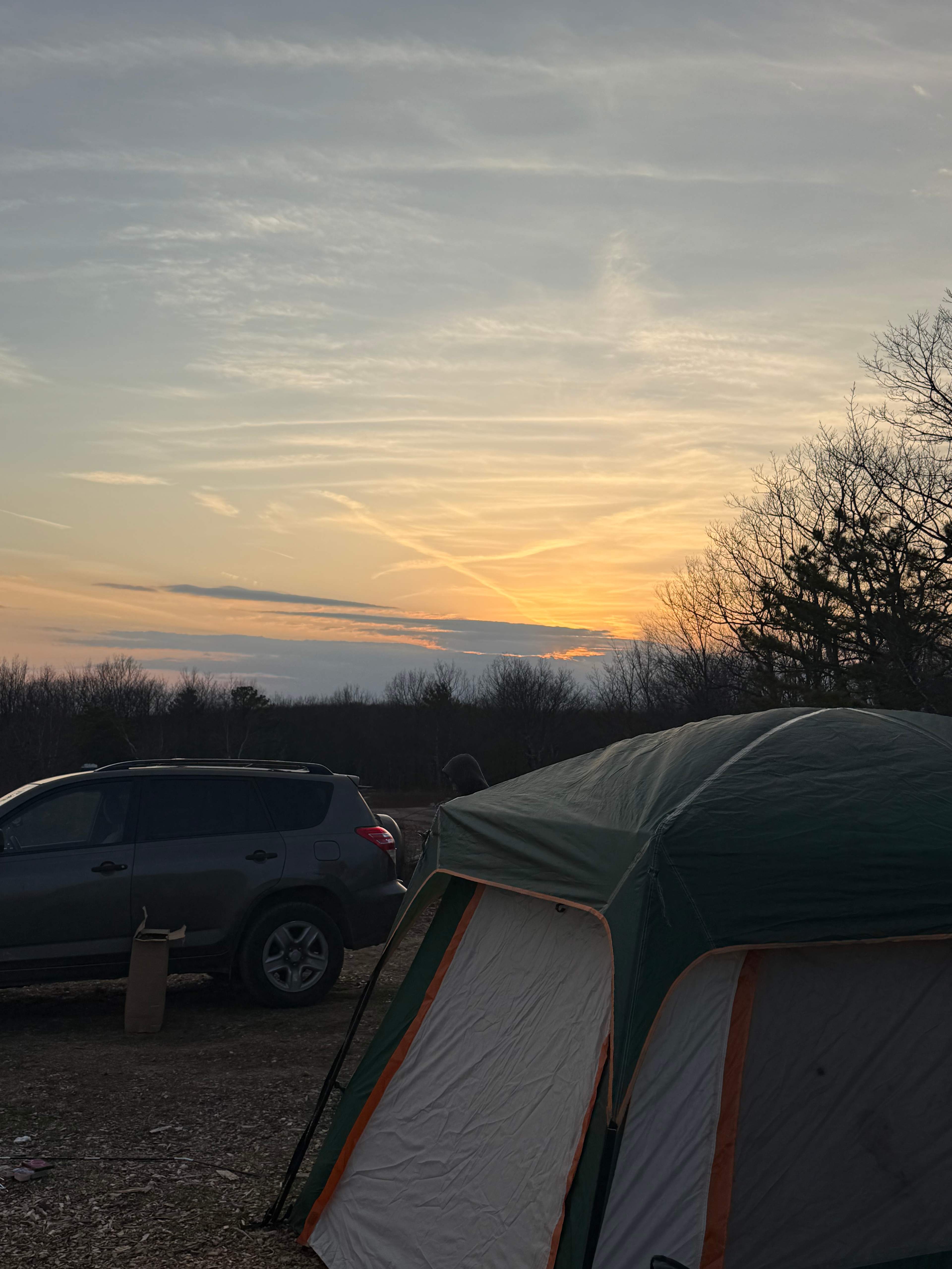 100 Mile View Camping, Jim Thorpe
