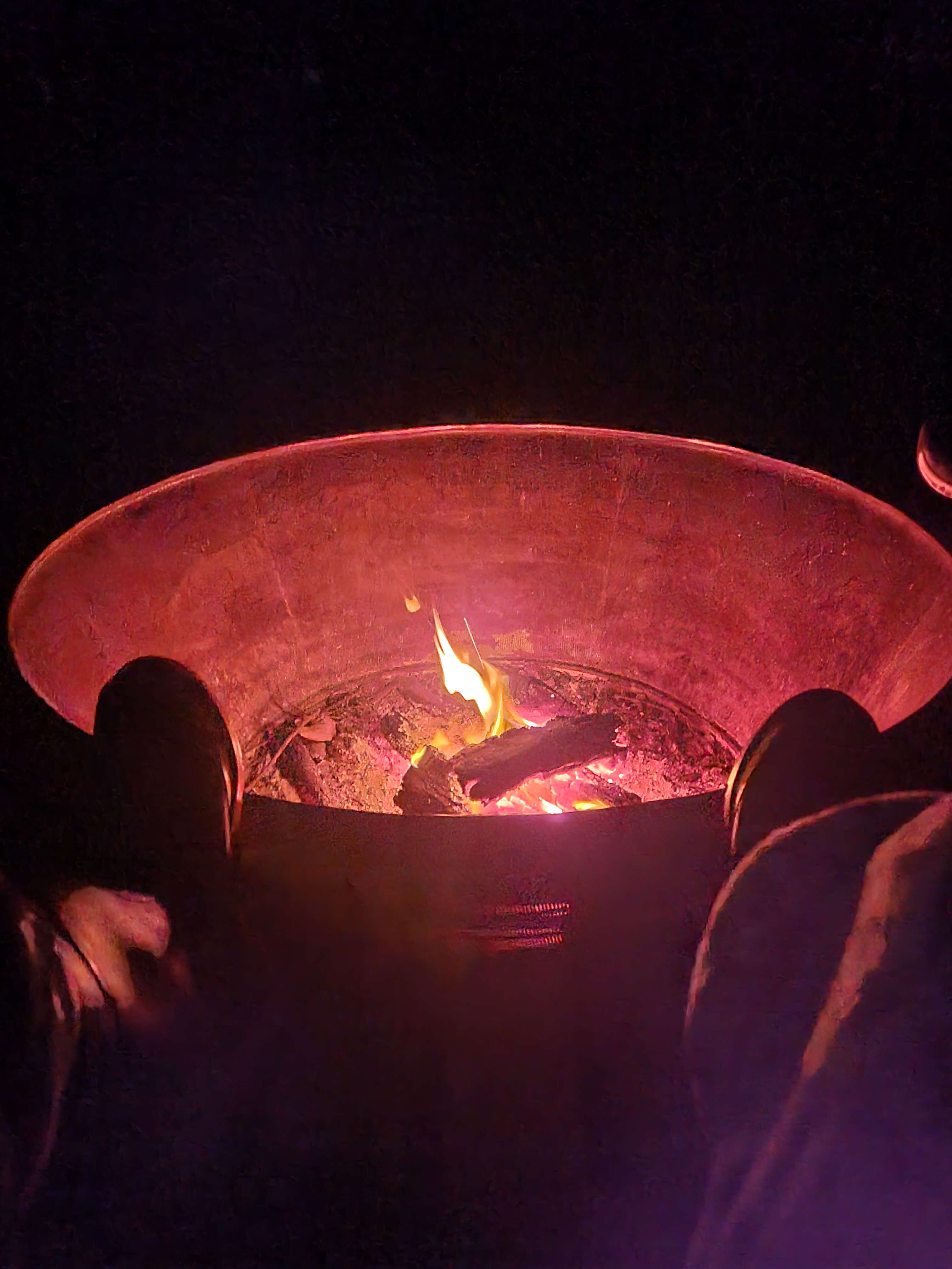 Huge firepit