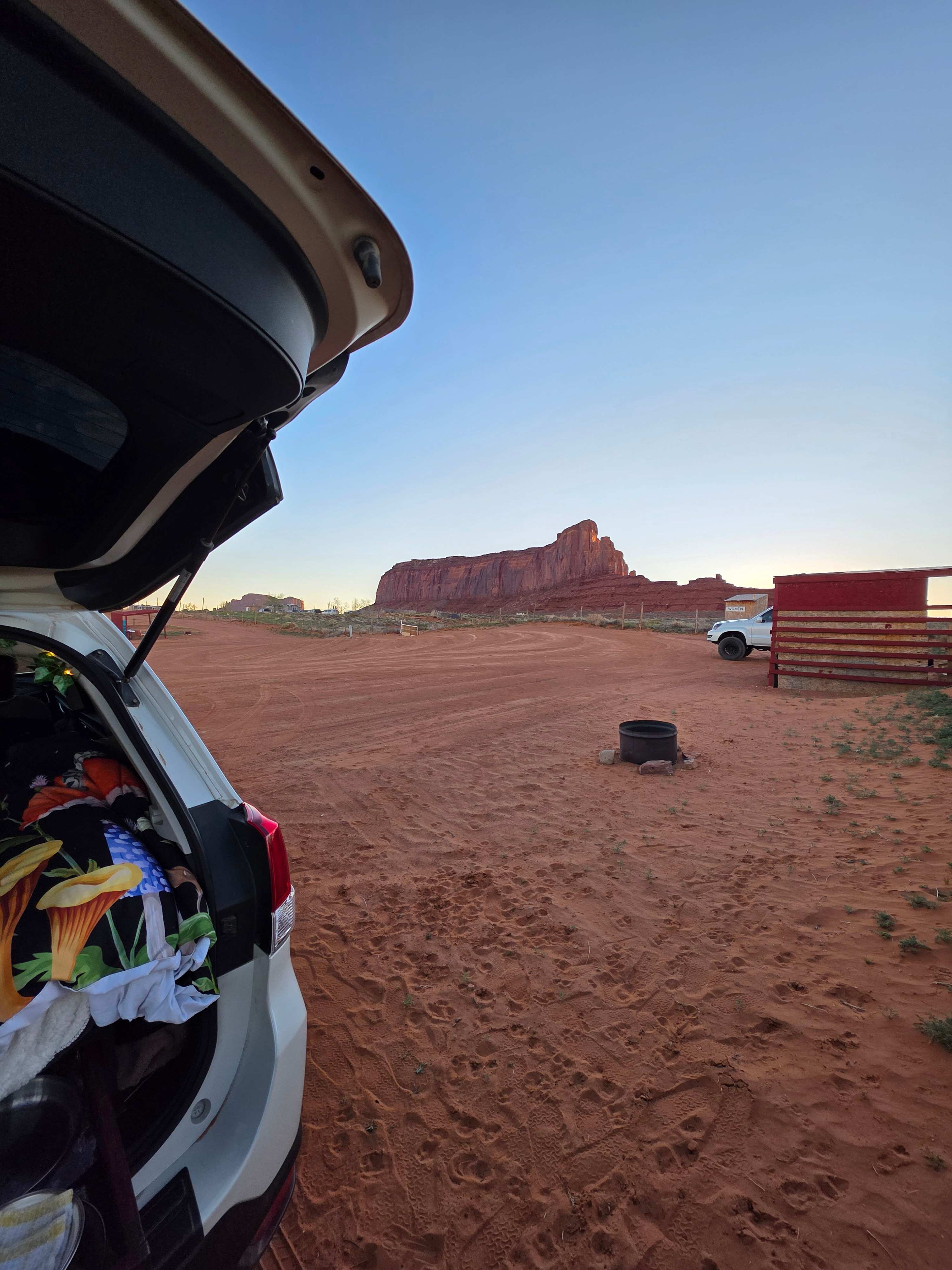 Sunrise camping