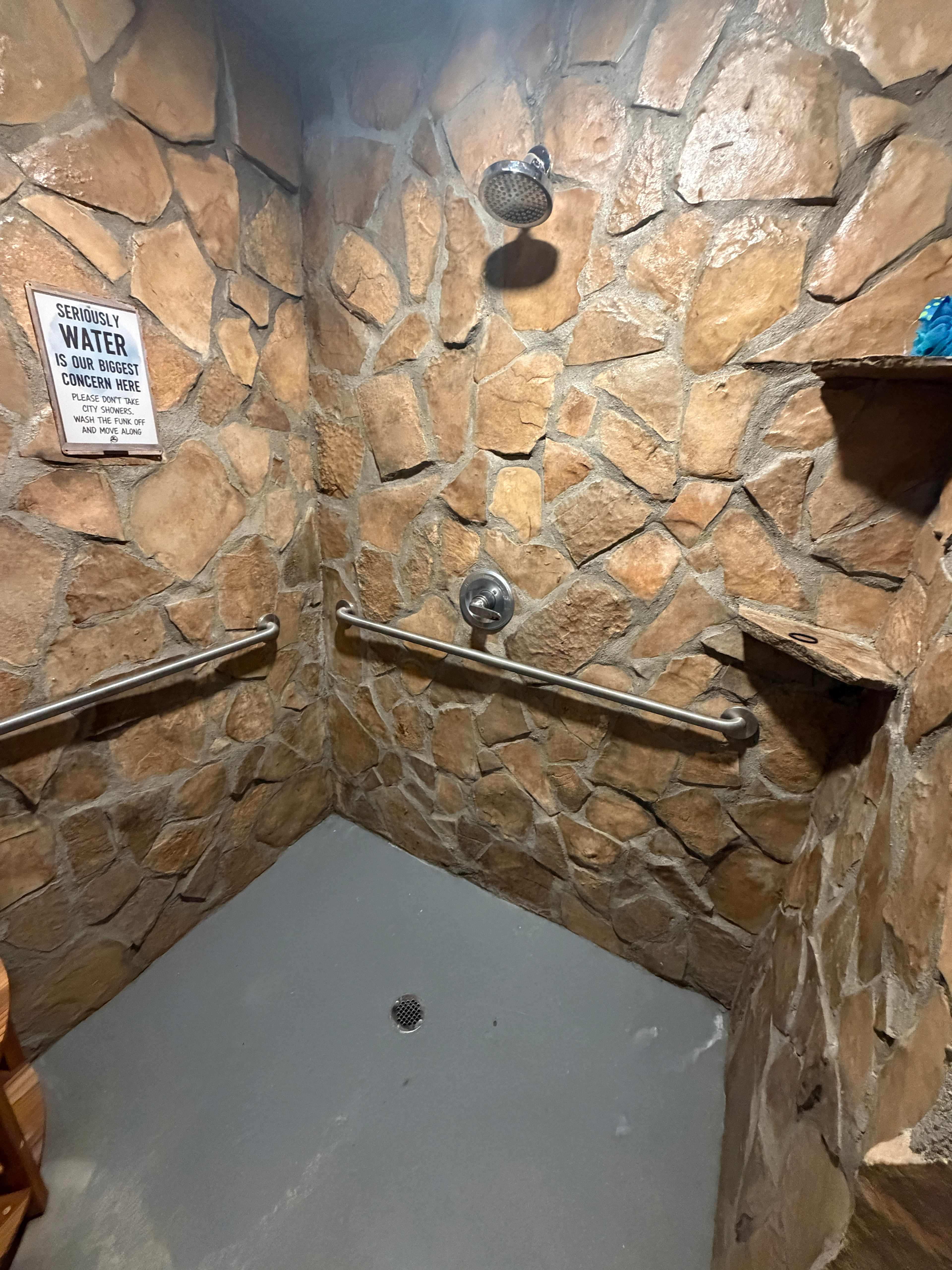 Loved the showers there!  