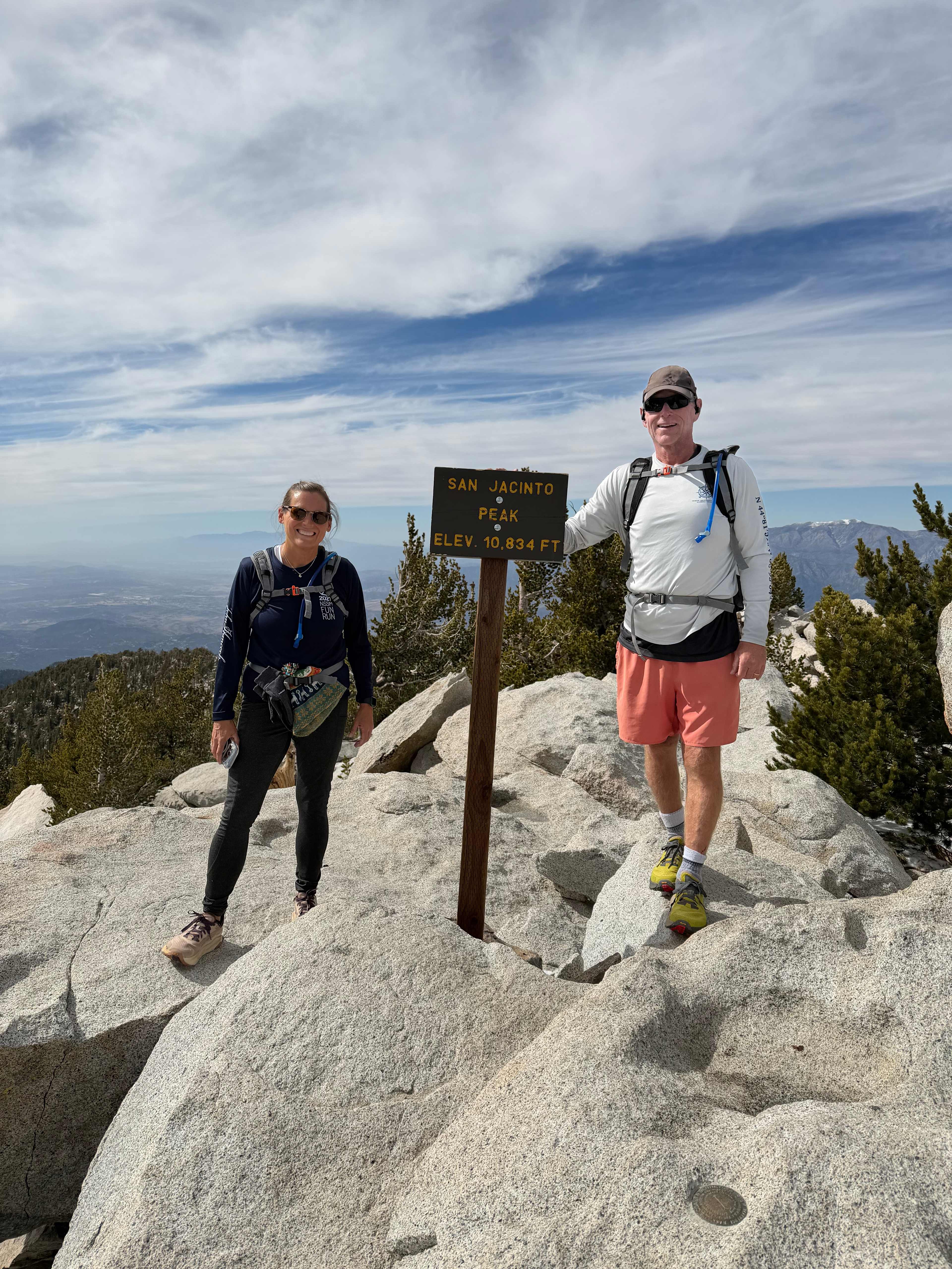 Summit of San Jacinto Peak.