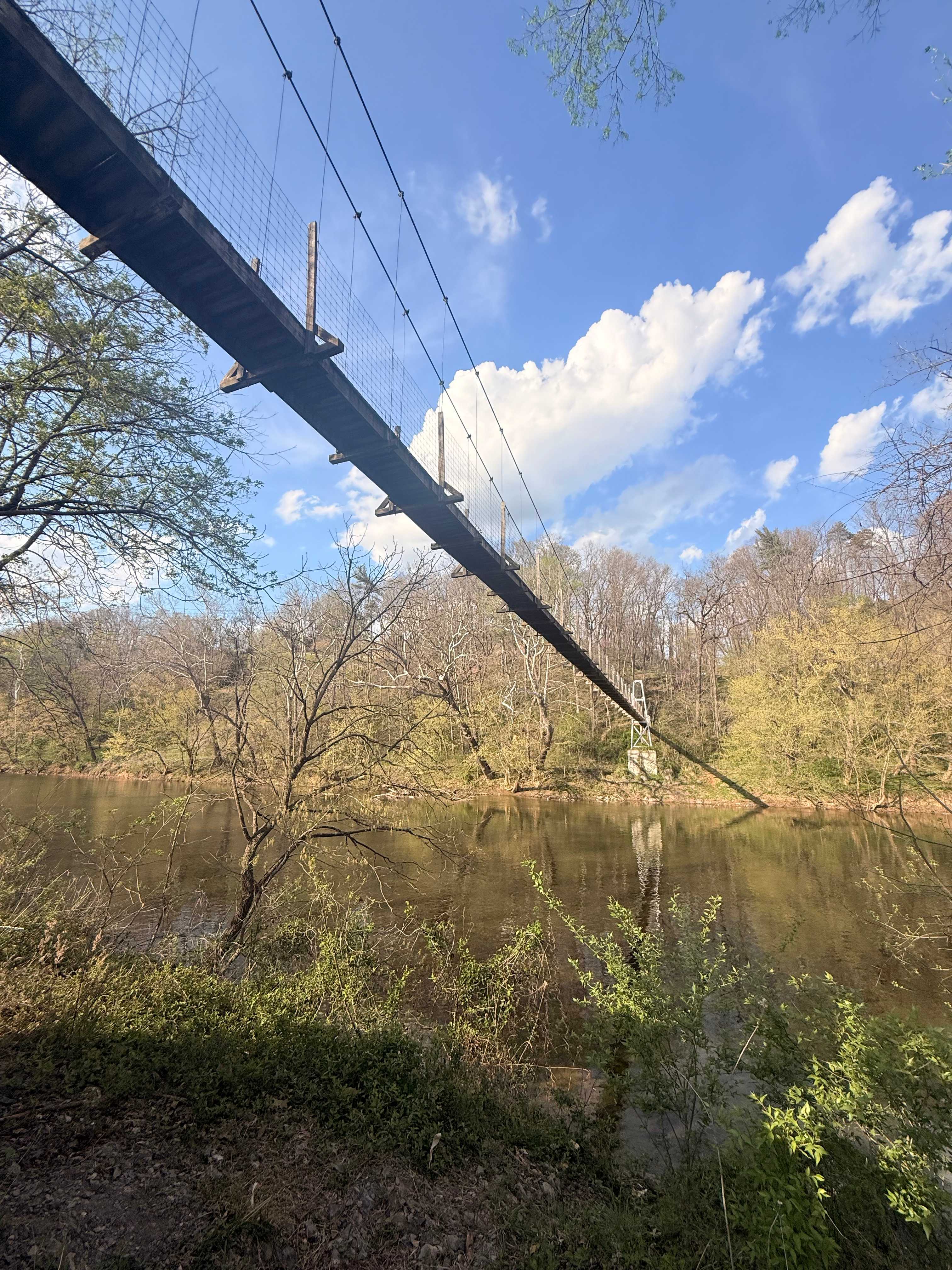 The extension bridge over to Muse Winery 