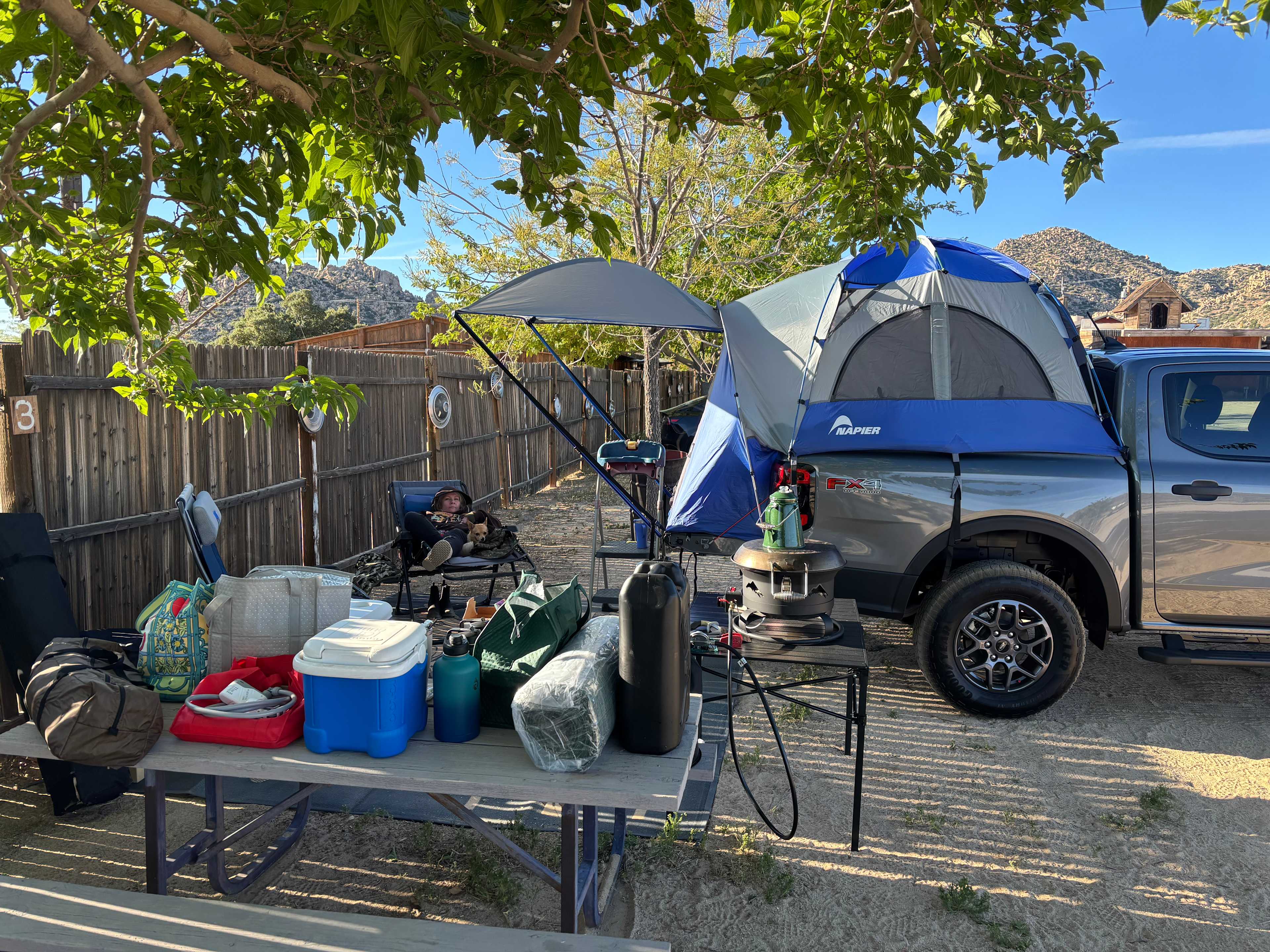 Pioneertown Corrals Camping