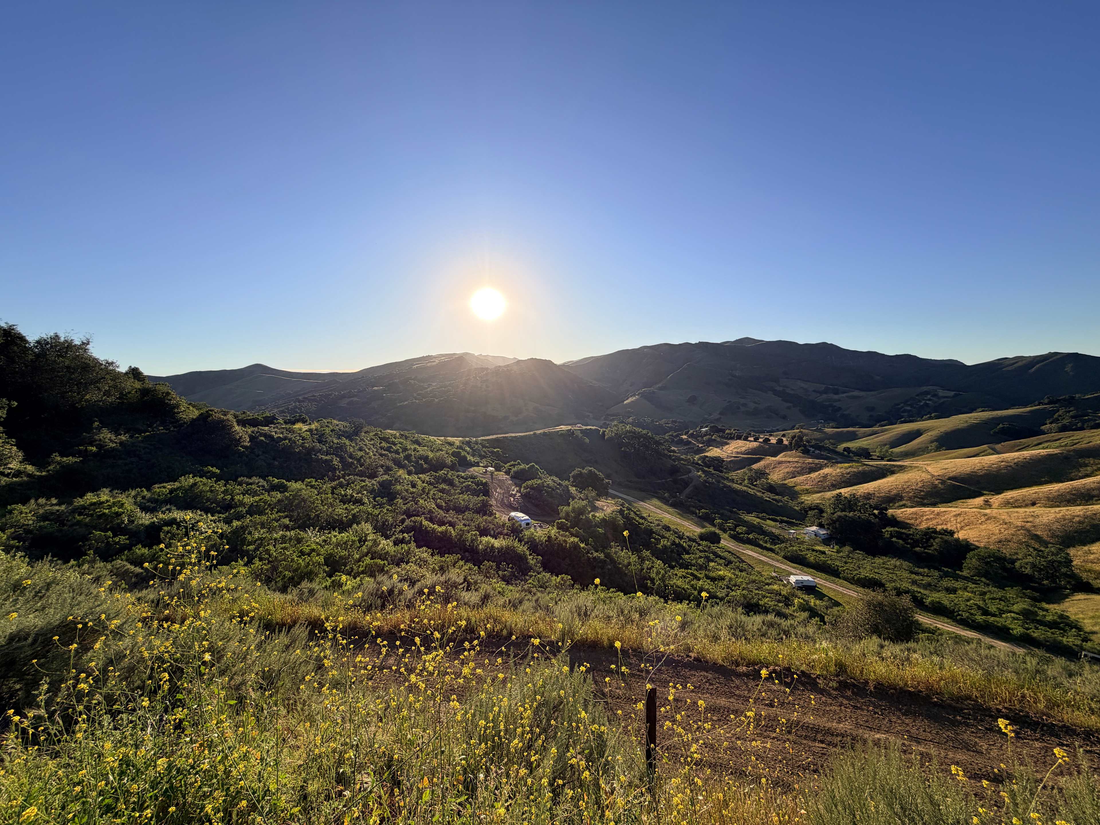 View from the lookout deck 
