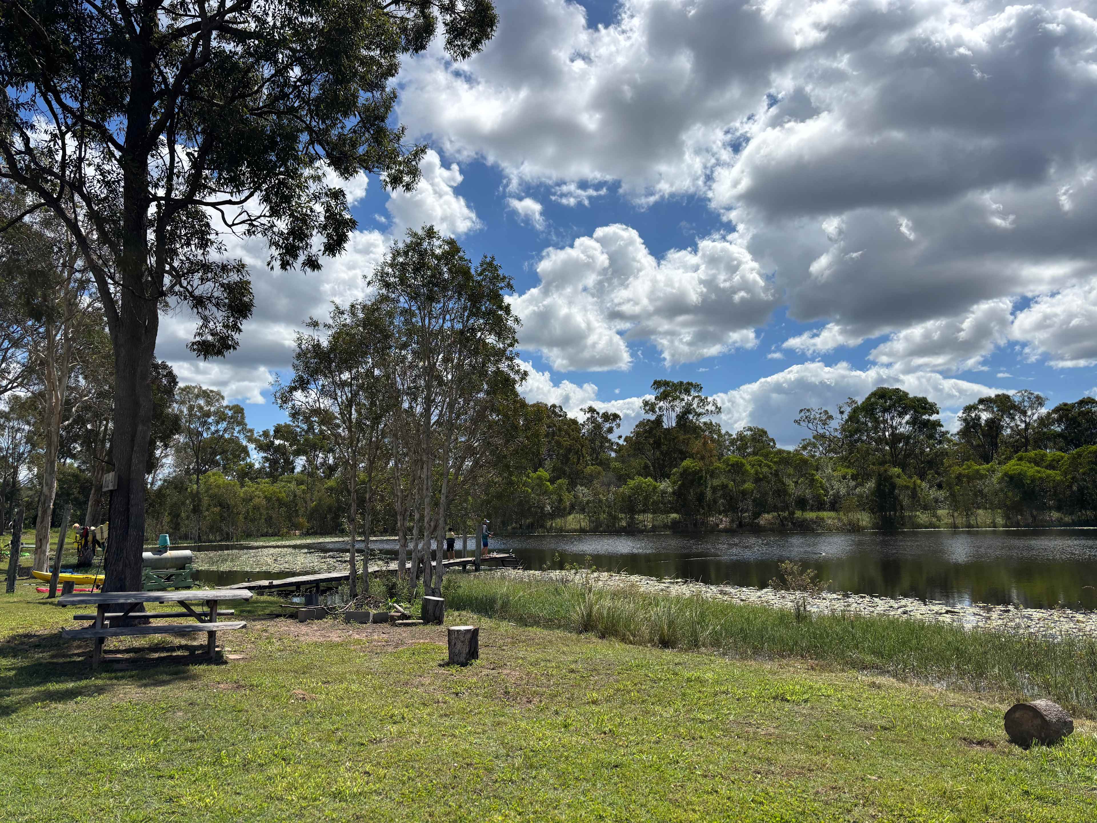 View from the campsite