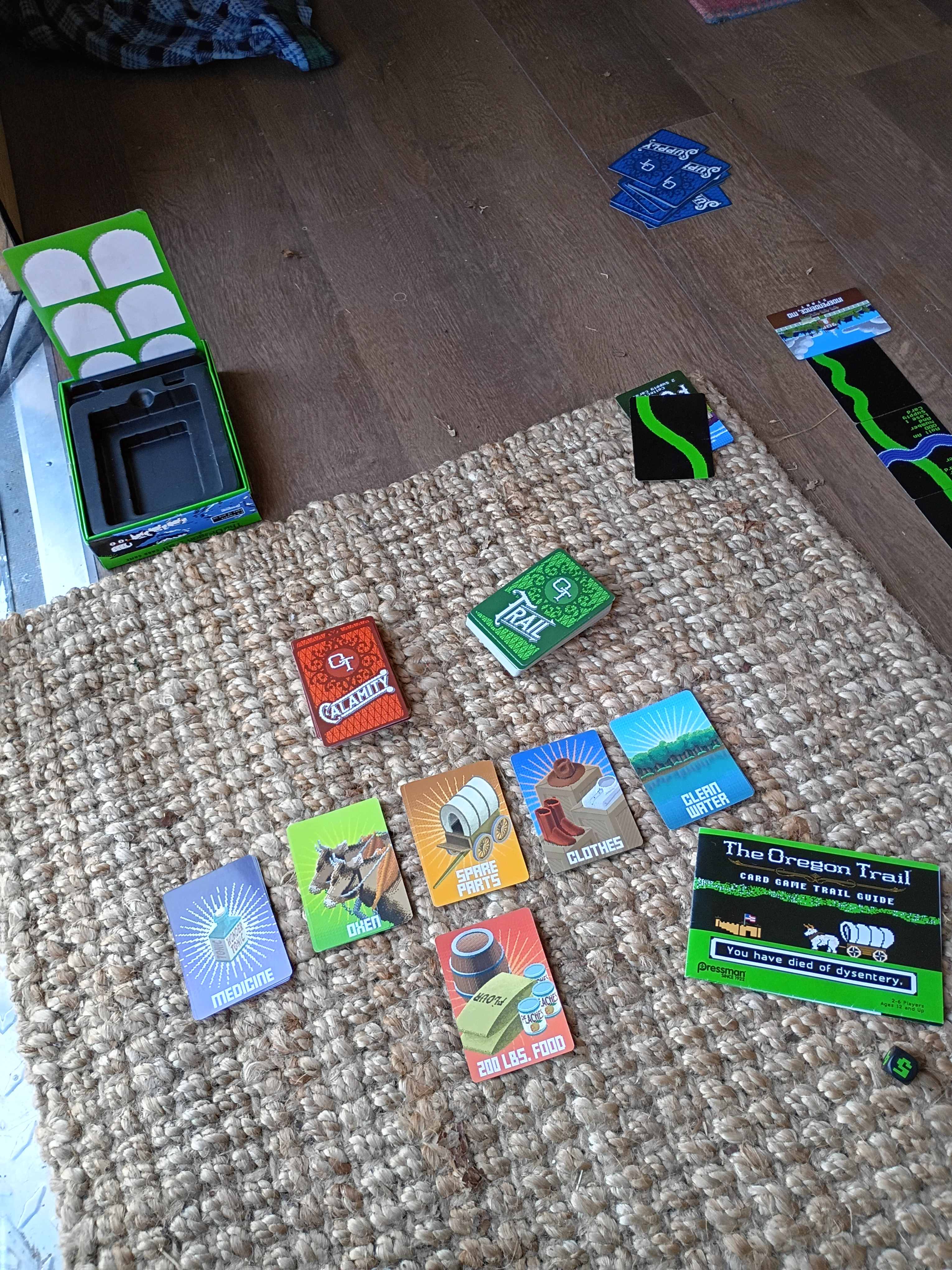 There are some card games and board games as well~