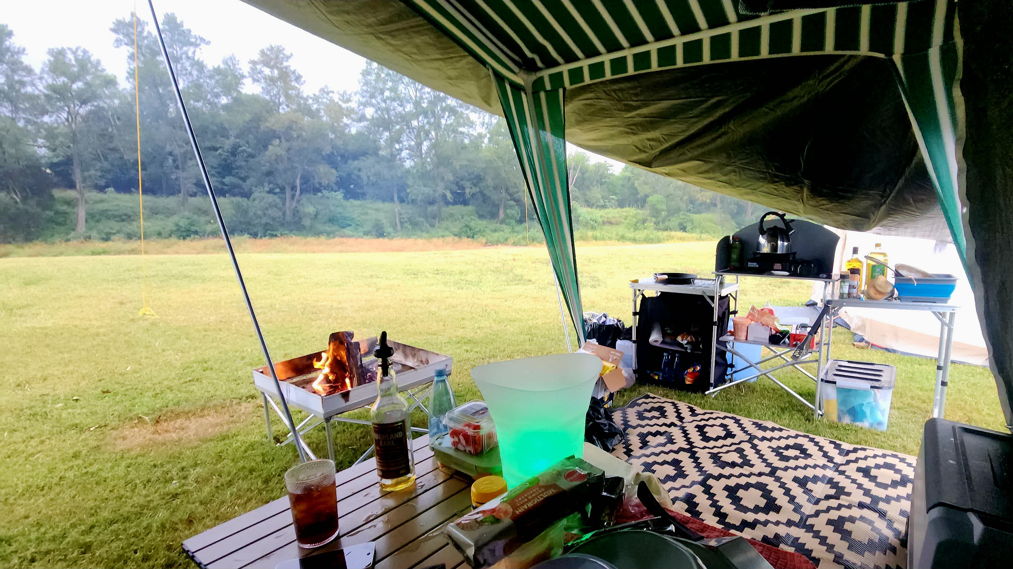 Set up for camping 🏕 