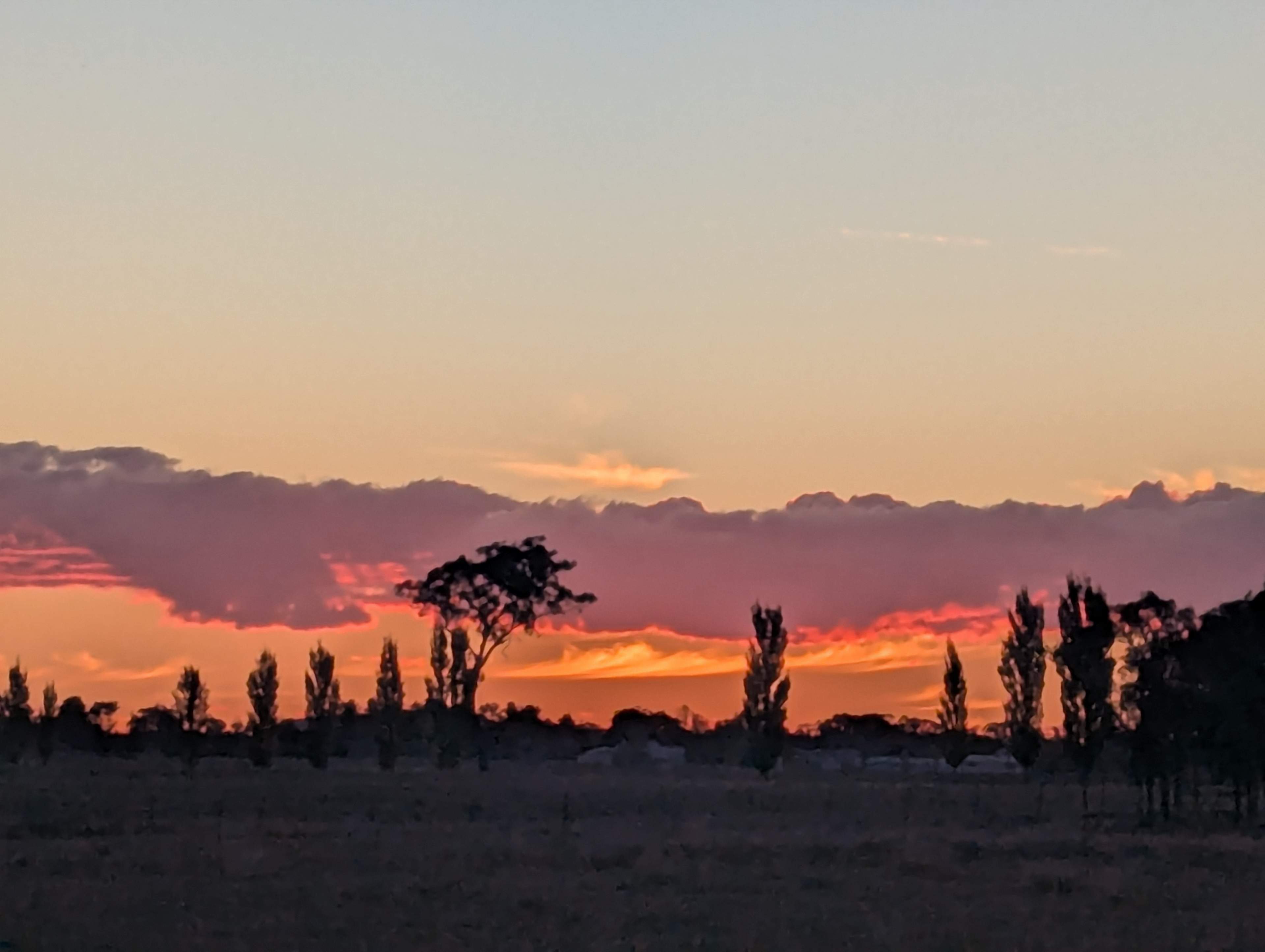 Loved the beautiful sunsets.