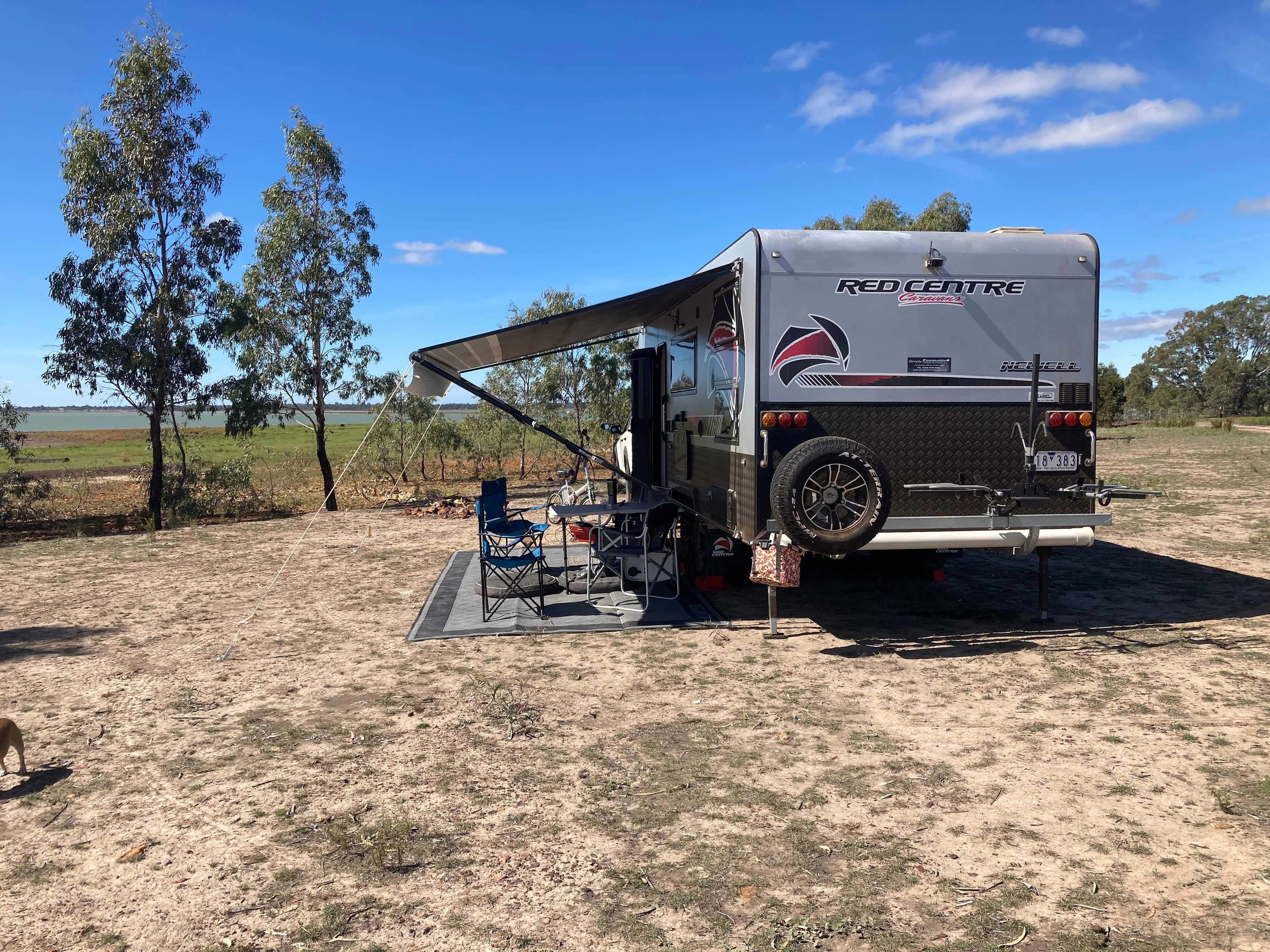Flat ground for a level van 