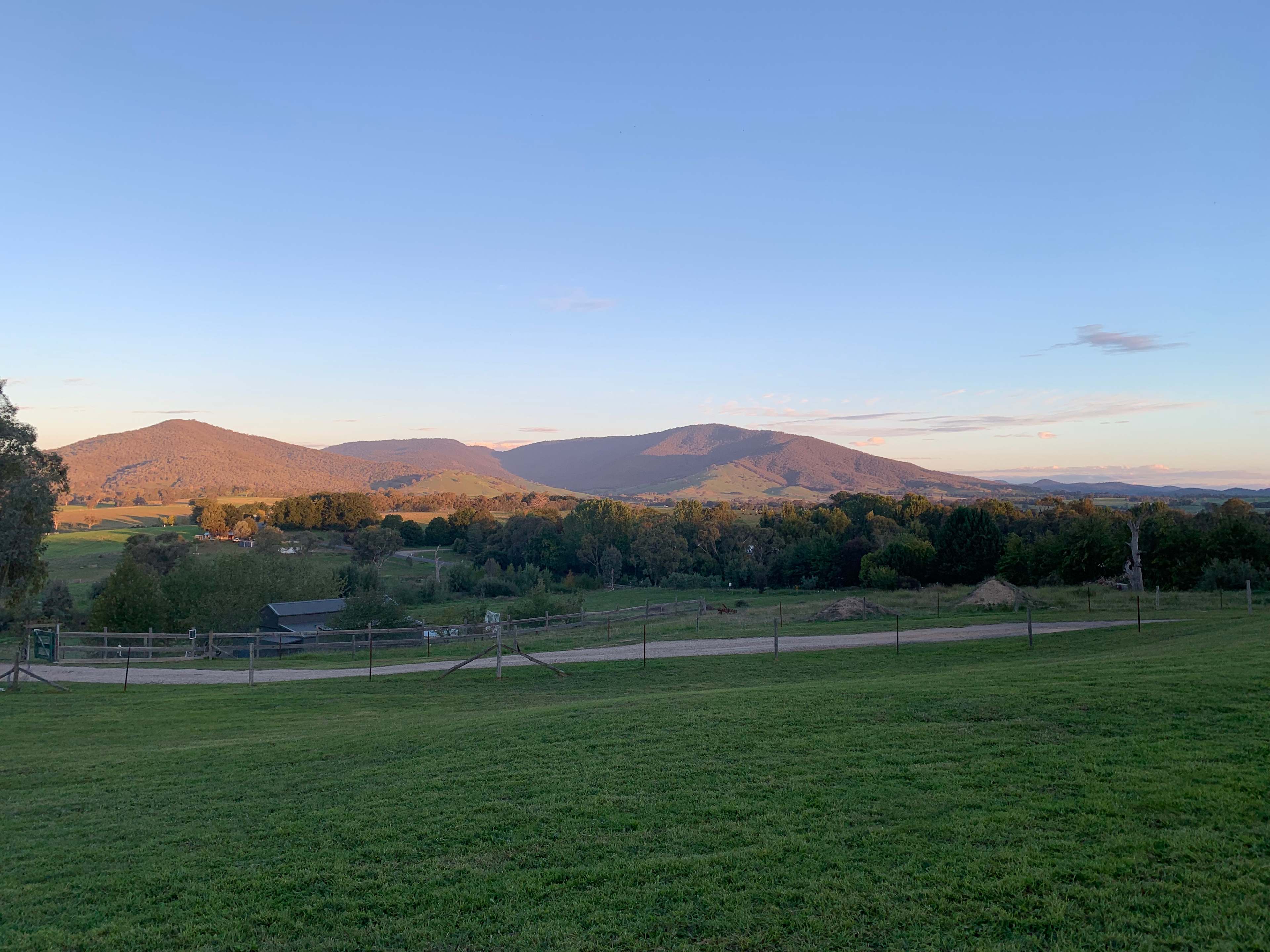 View from the campsite 