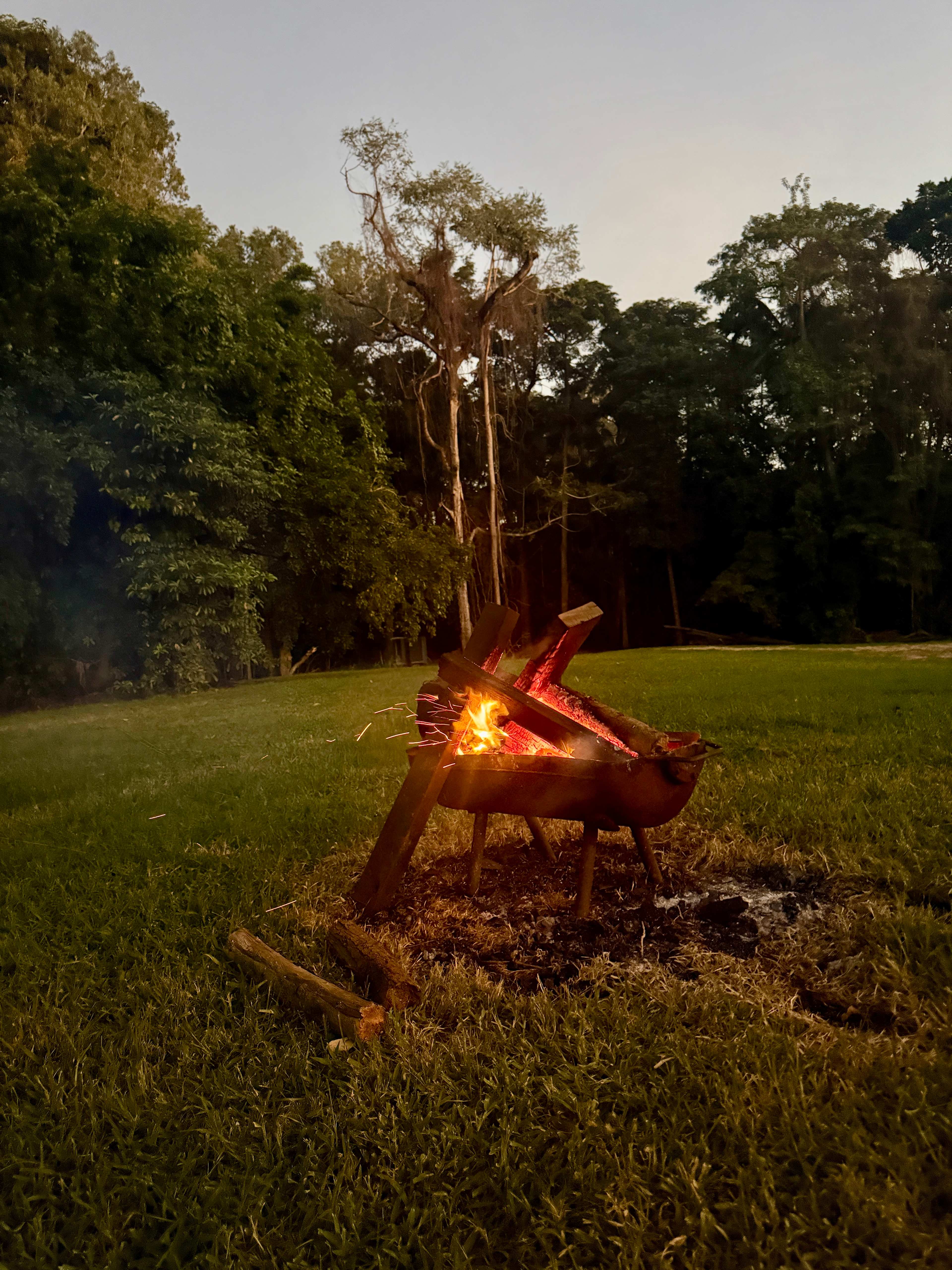 Creek and Antique Camping