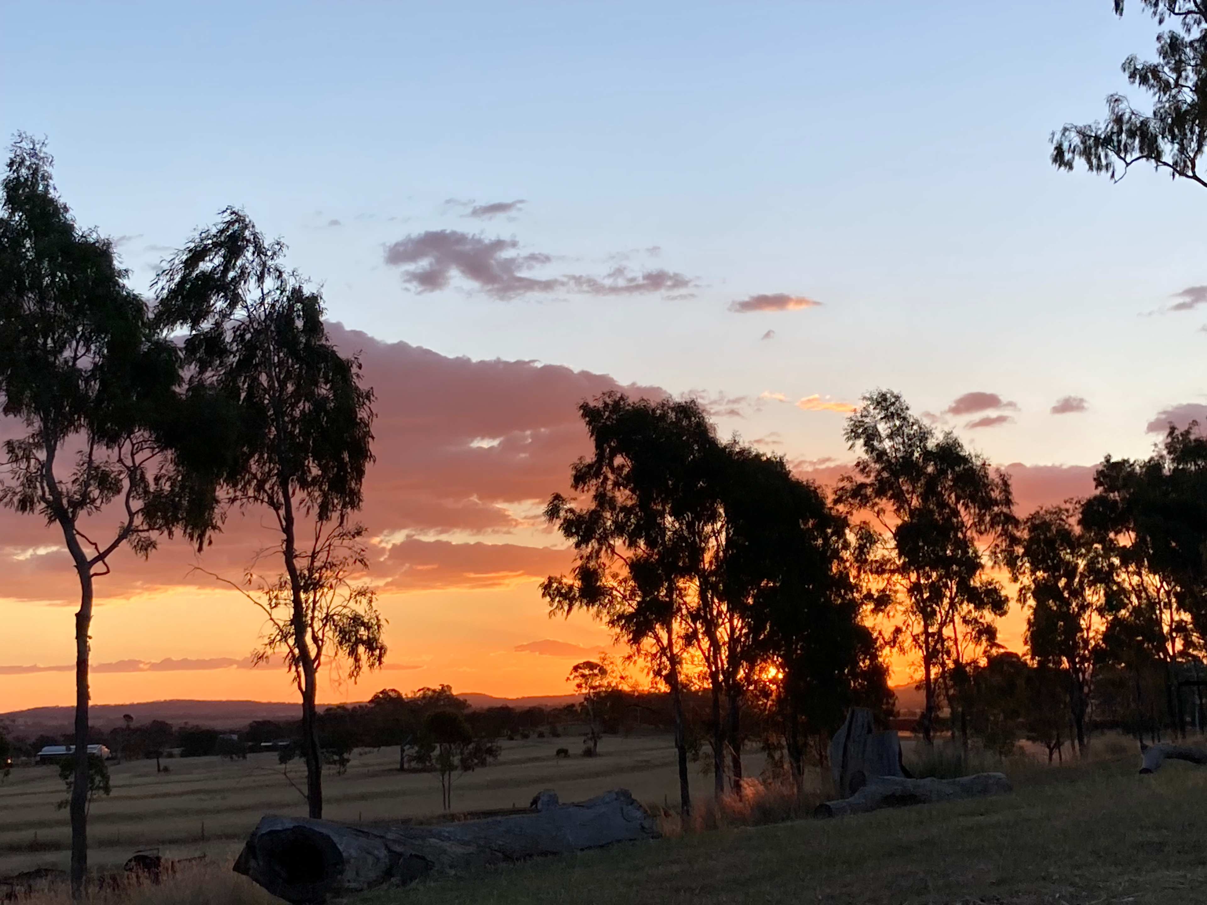 Sunsets were special
