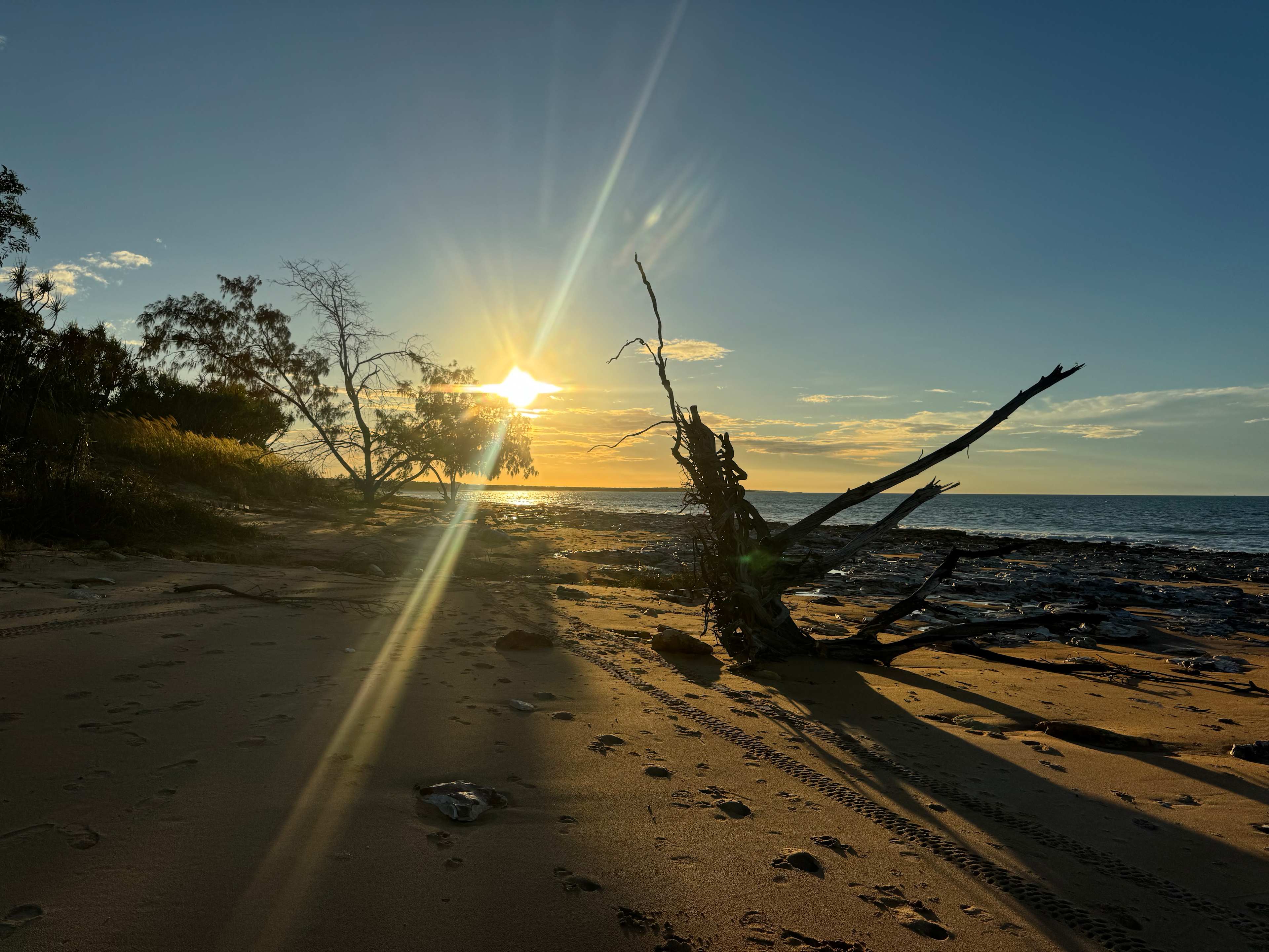Hokey's Camp Site Wagait Beach