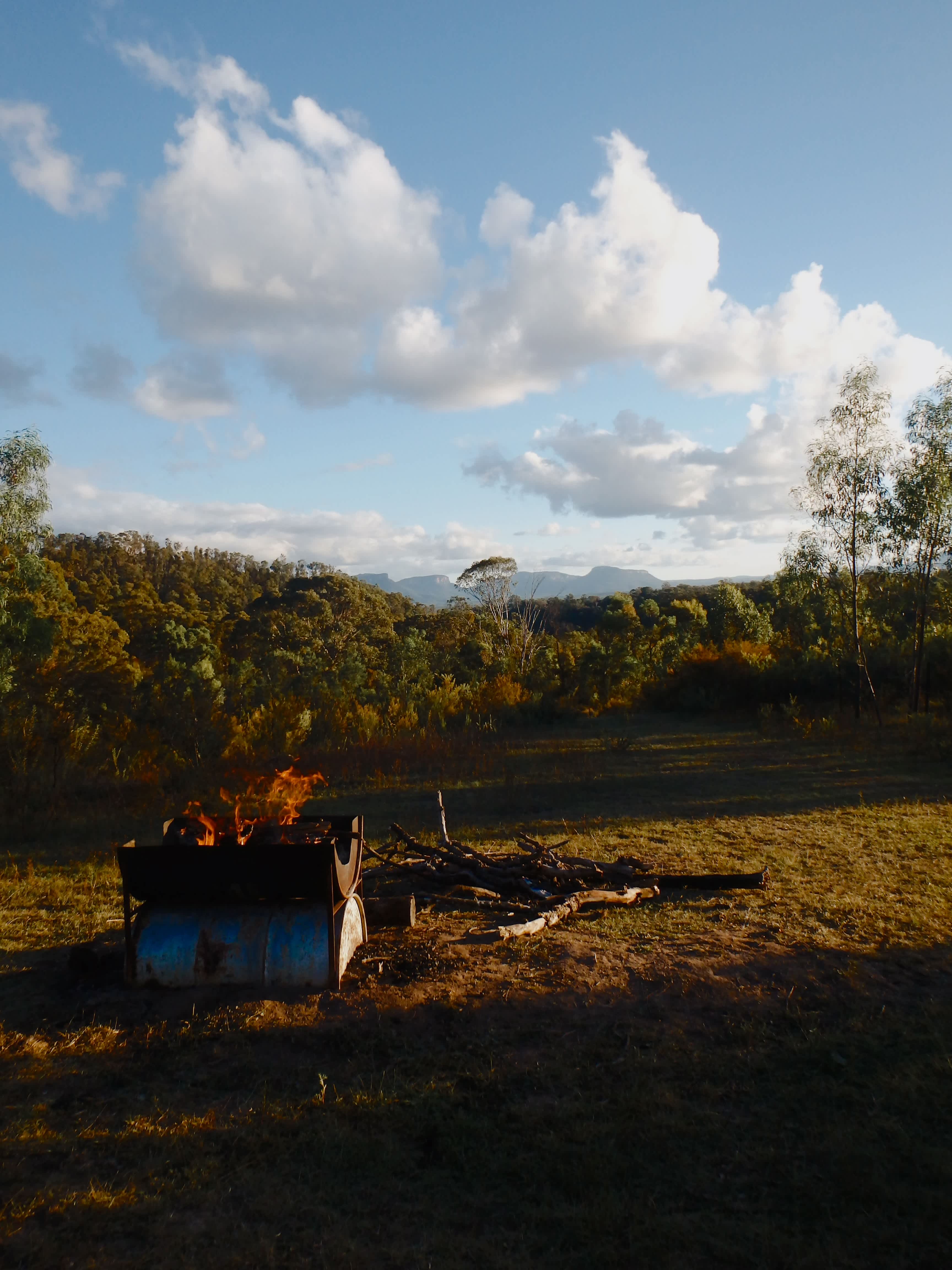 The Giants - mountain views camping