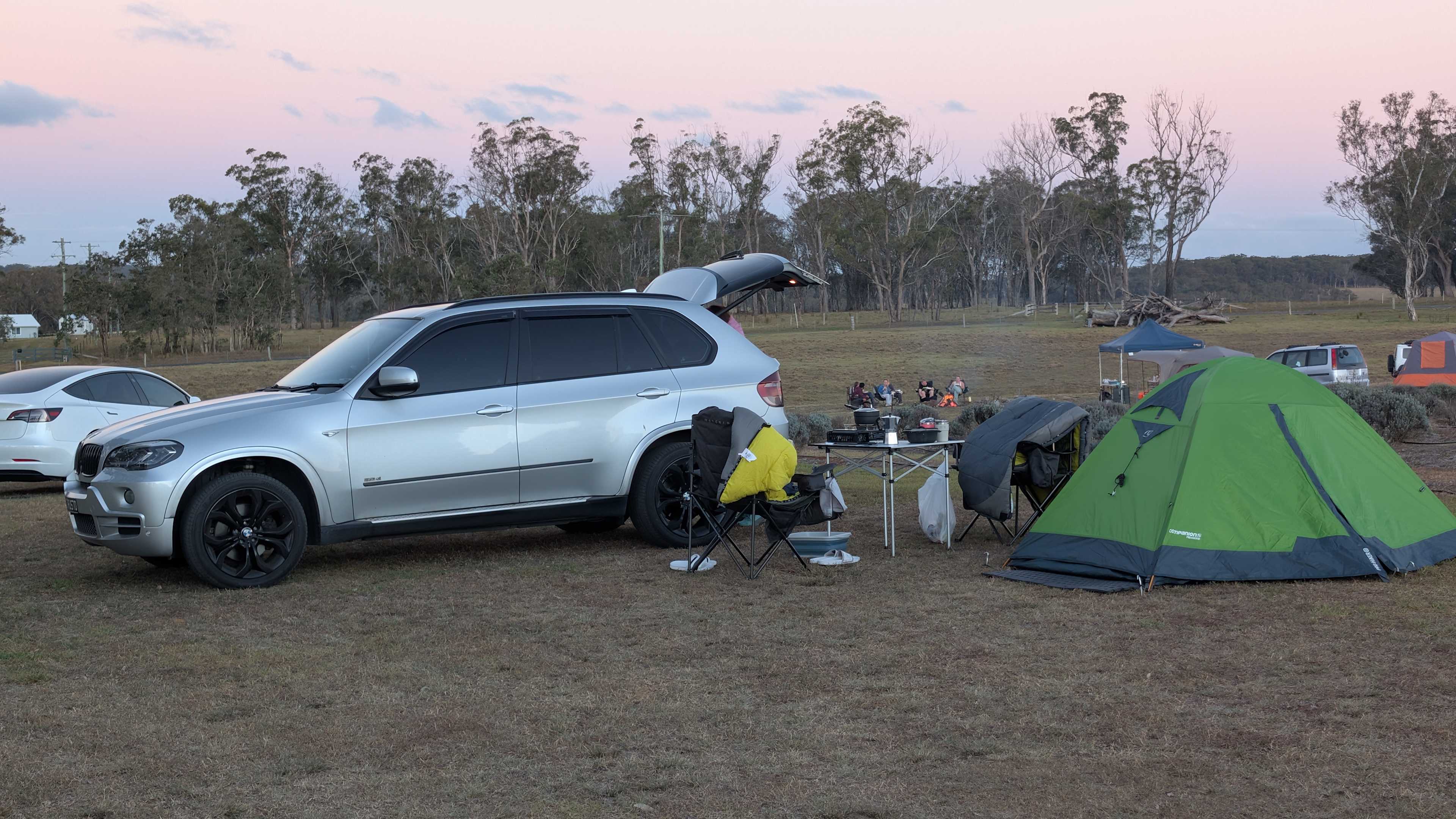 Main camping area