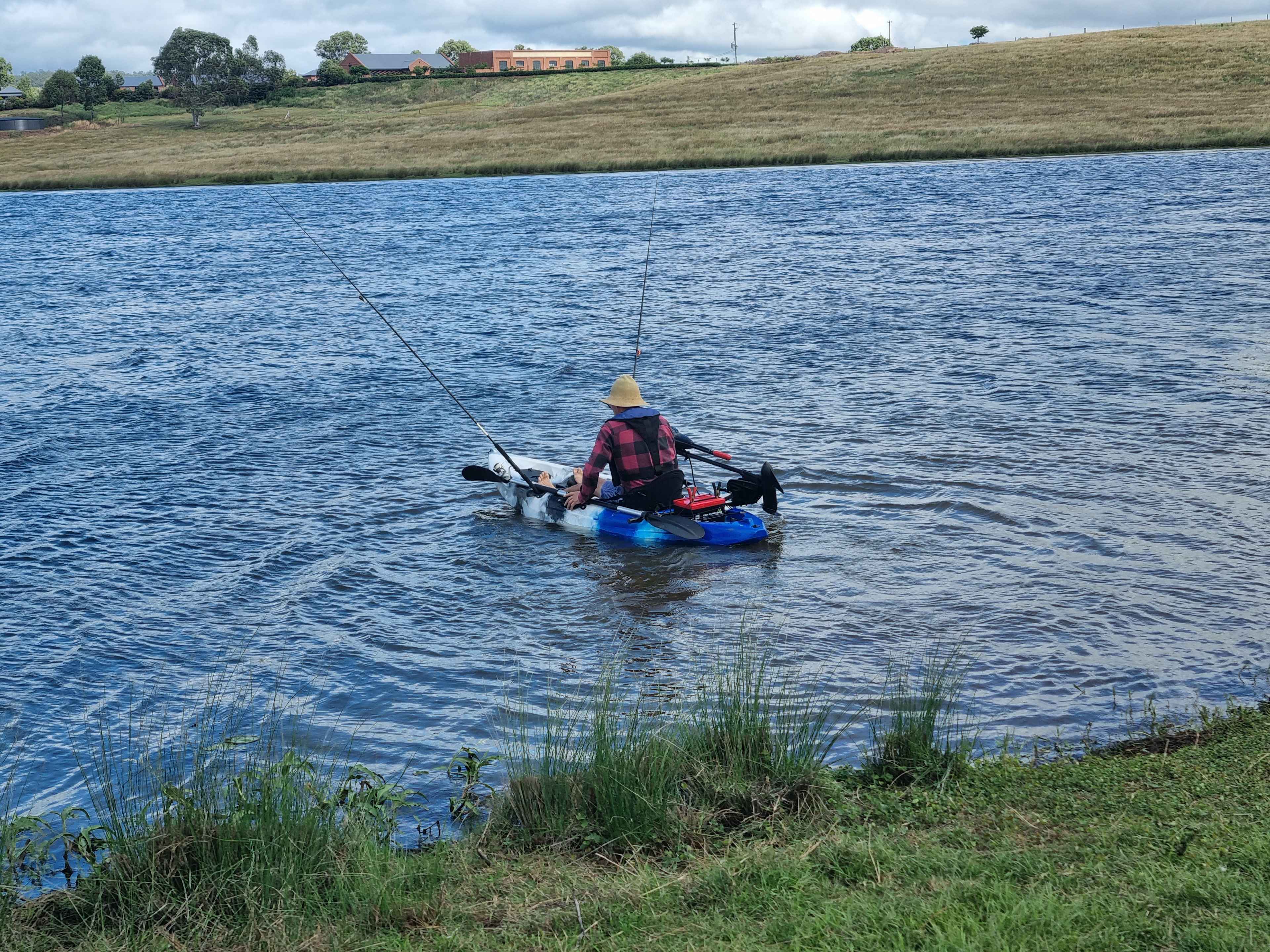 Direct access to the dam
