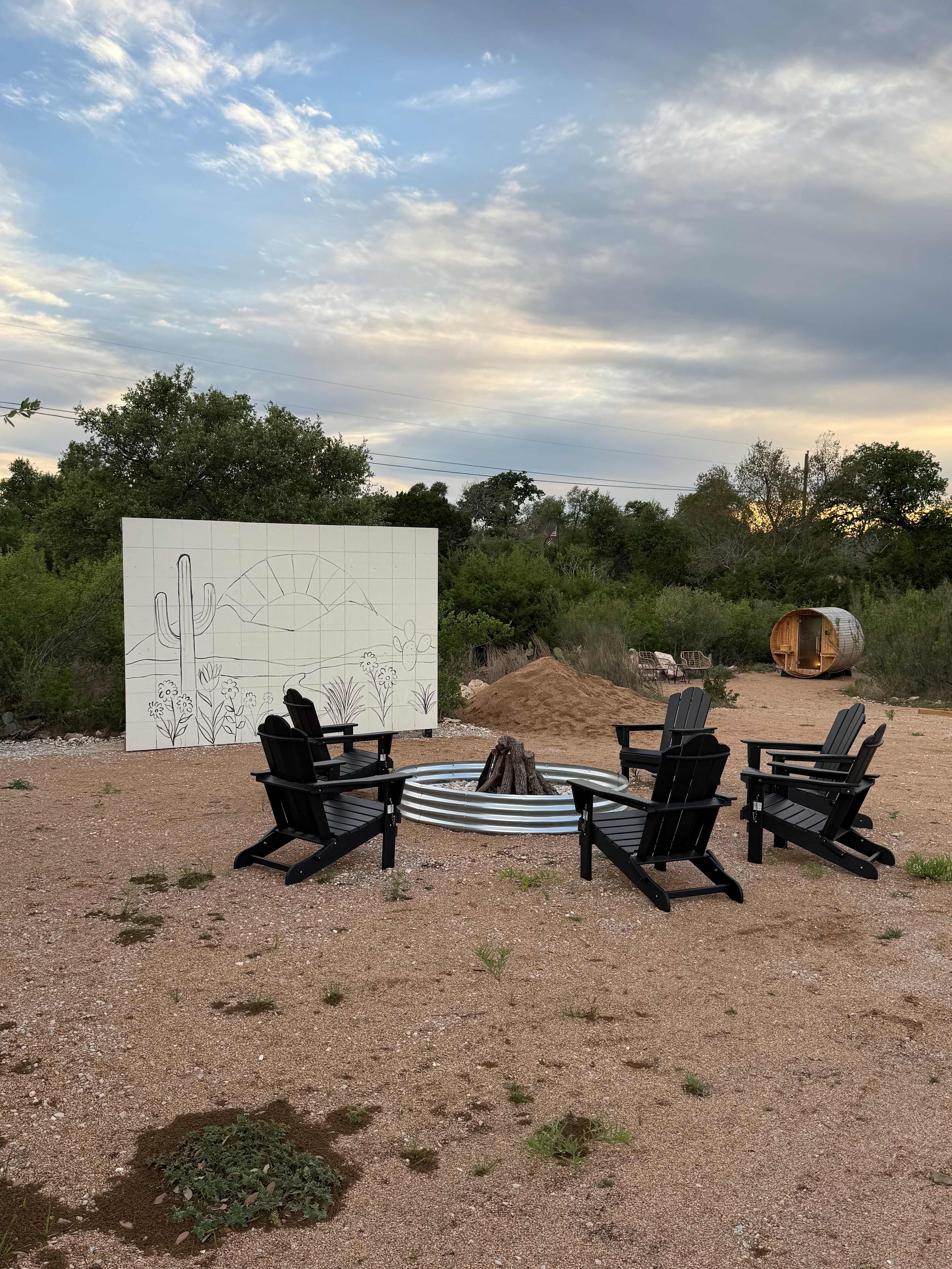 Cute little area to relax 