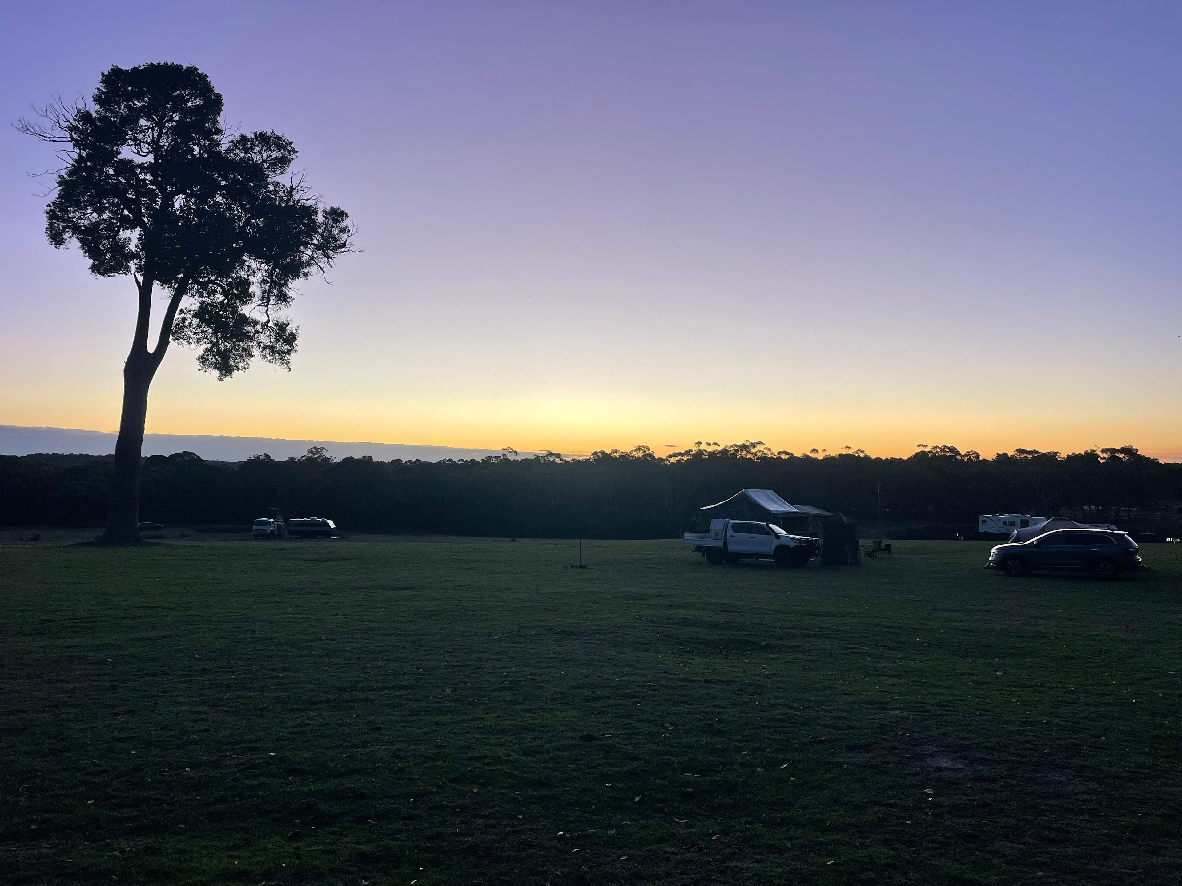 Sunset on the Hill