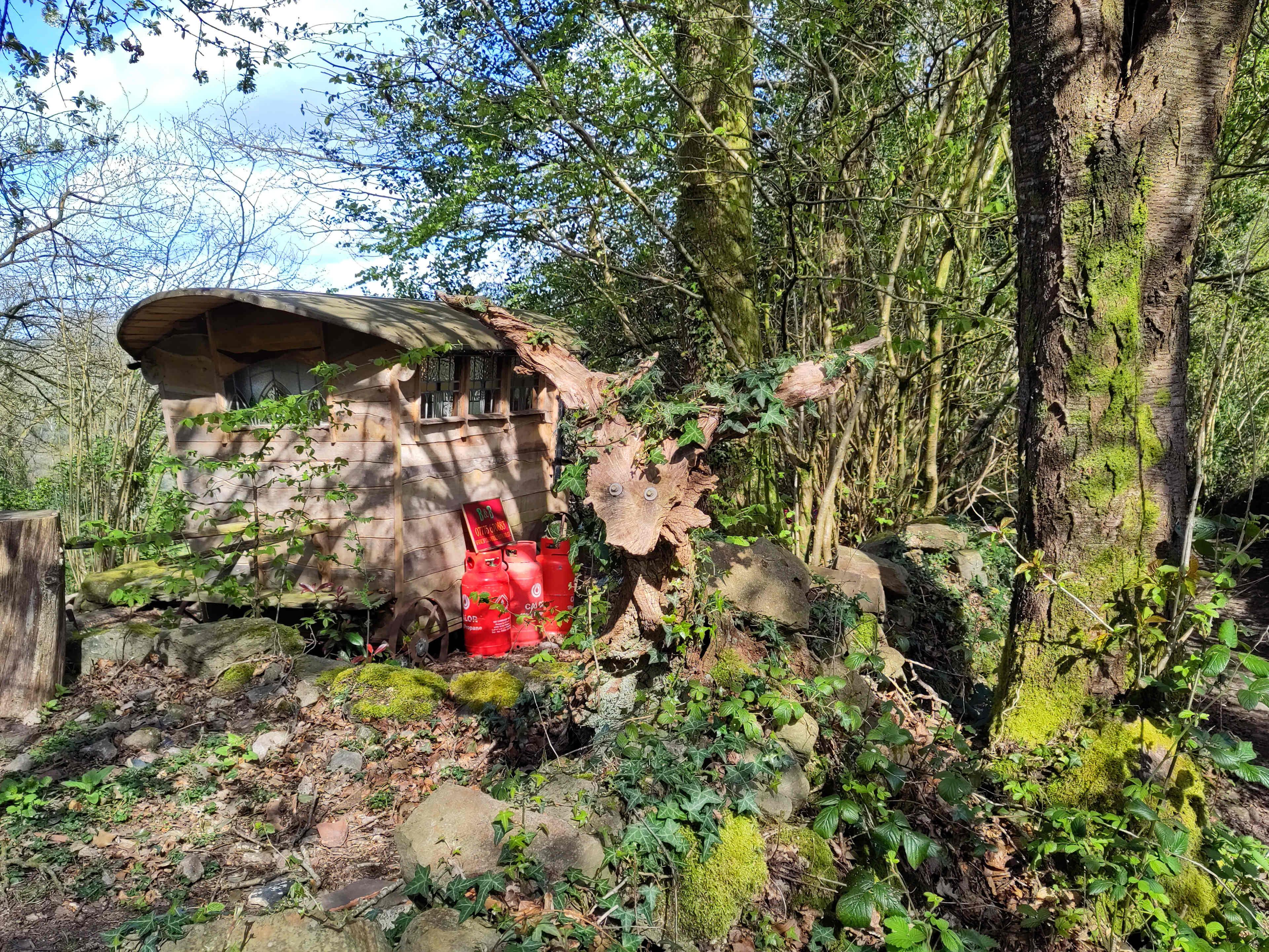 Hideaway Hut, Camping cabin.