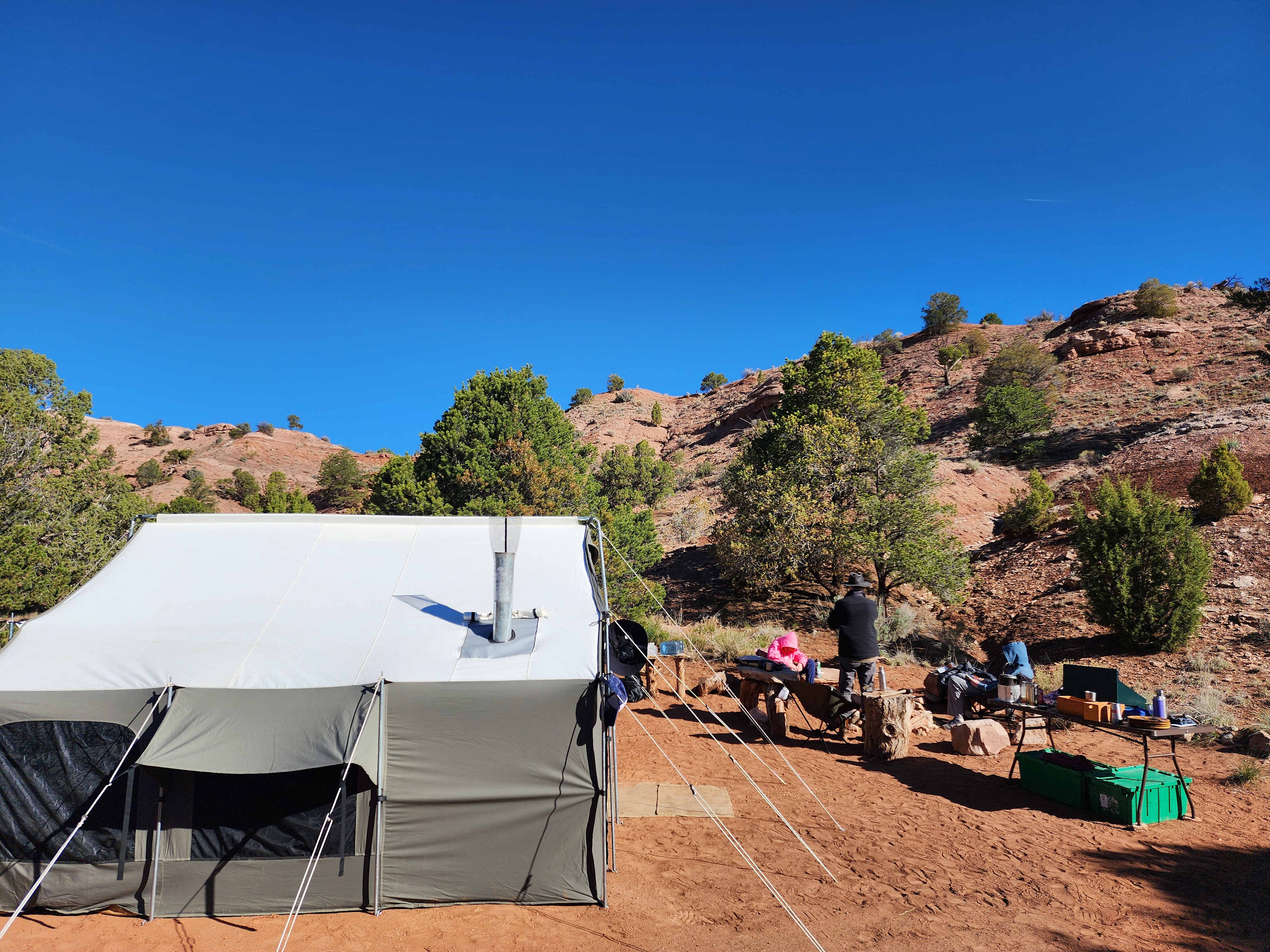 Our camp. 