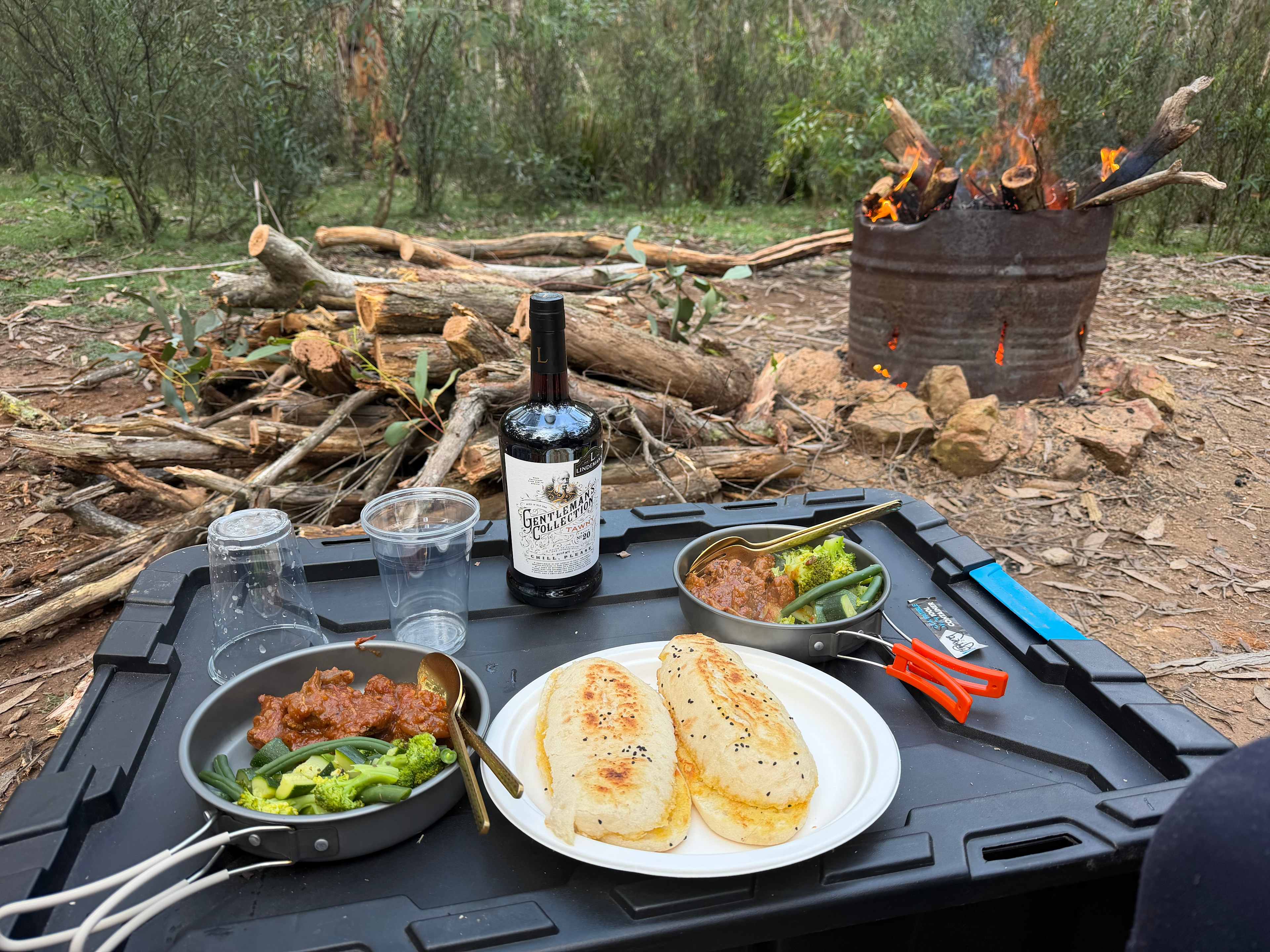 Scribbly Gum secluded bush camping