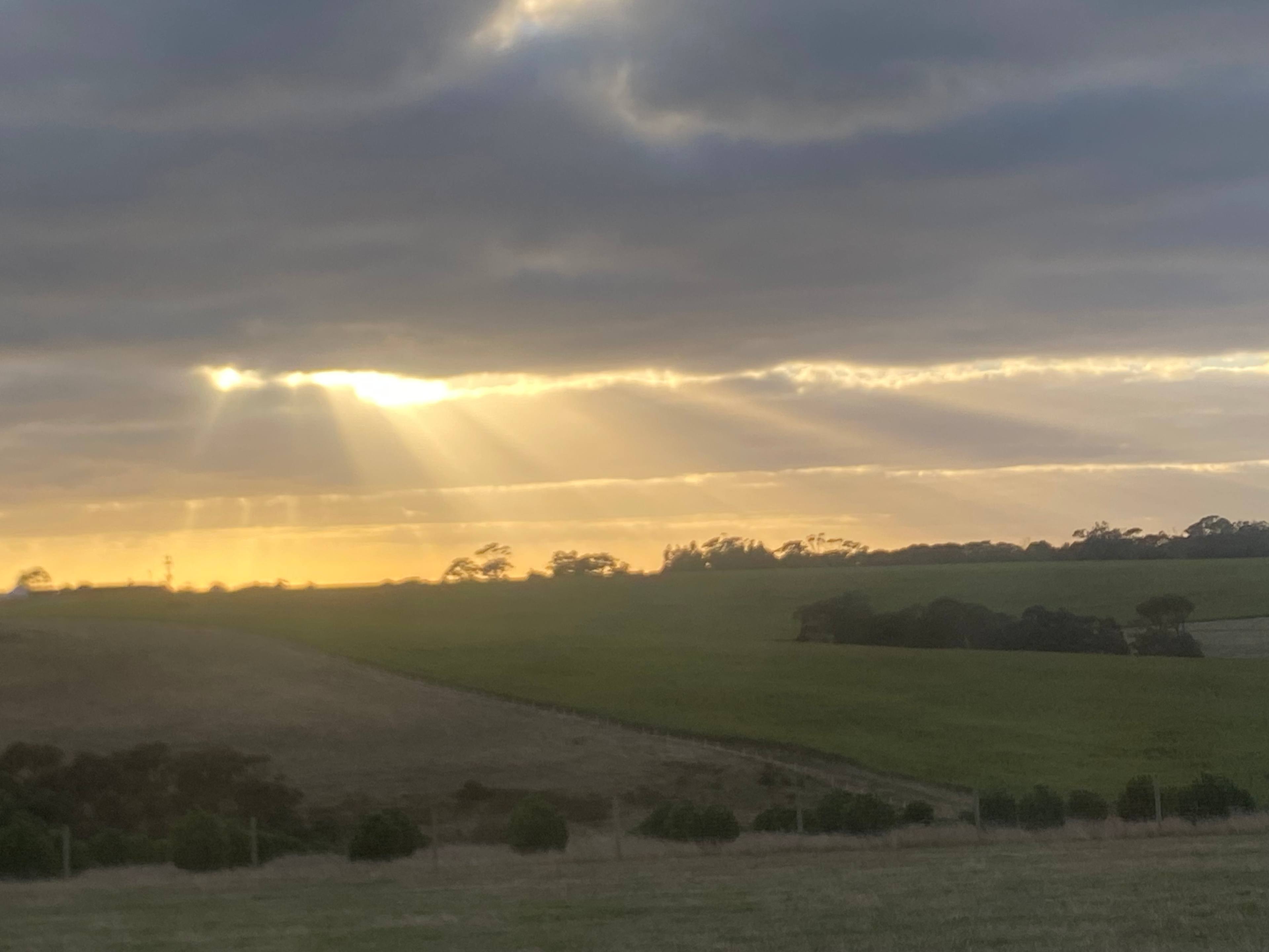 View from the campsite