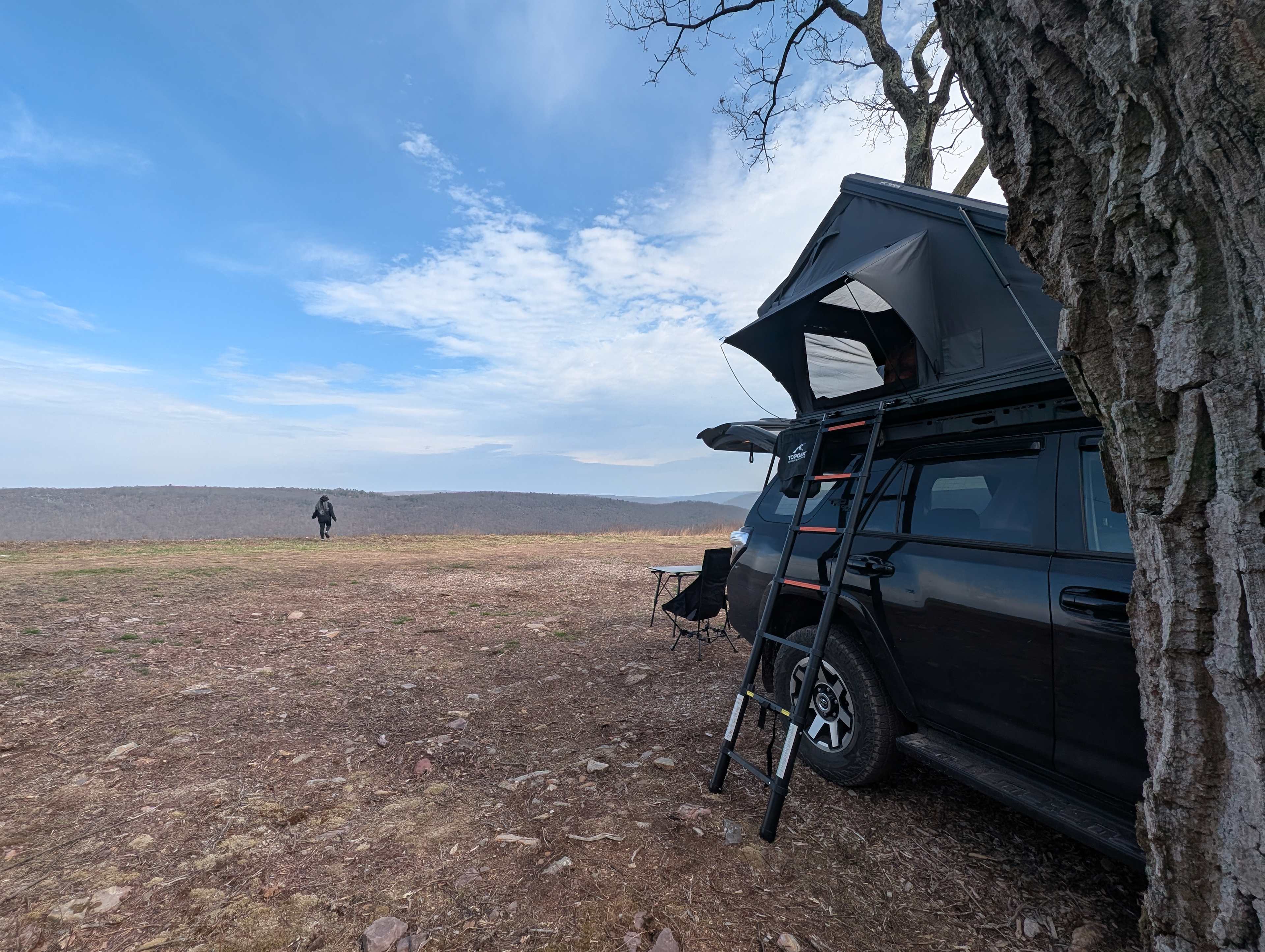 100 Mile View Camping, Jim Thorpe