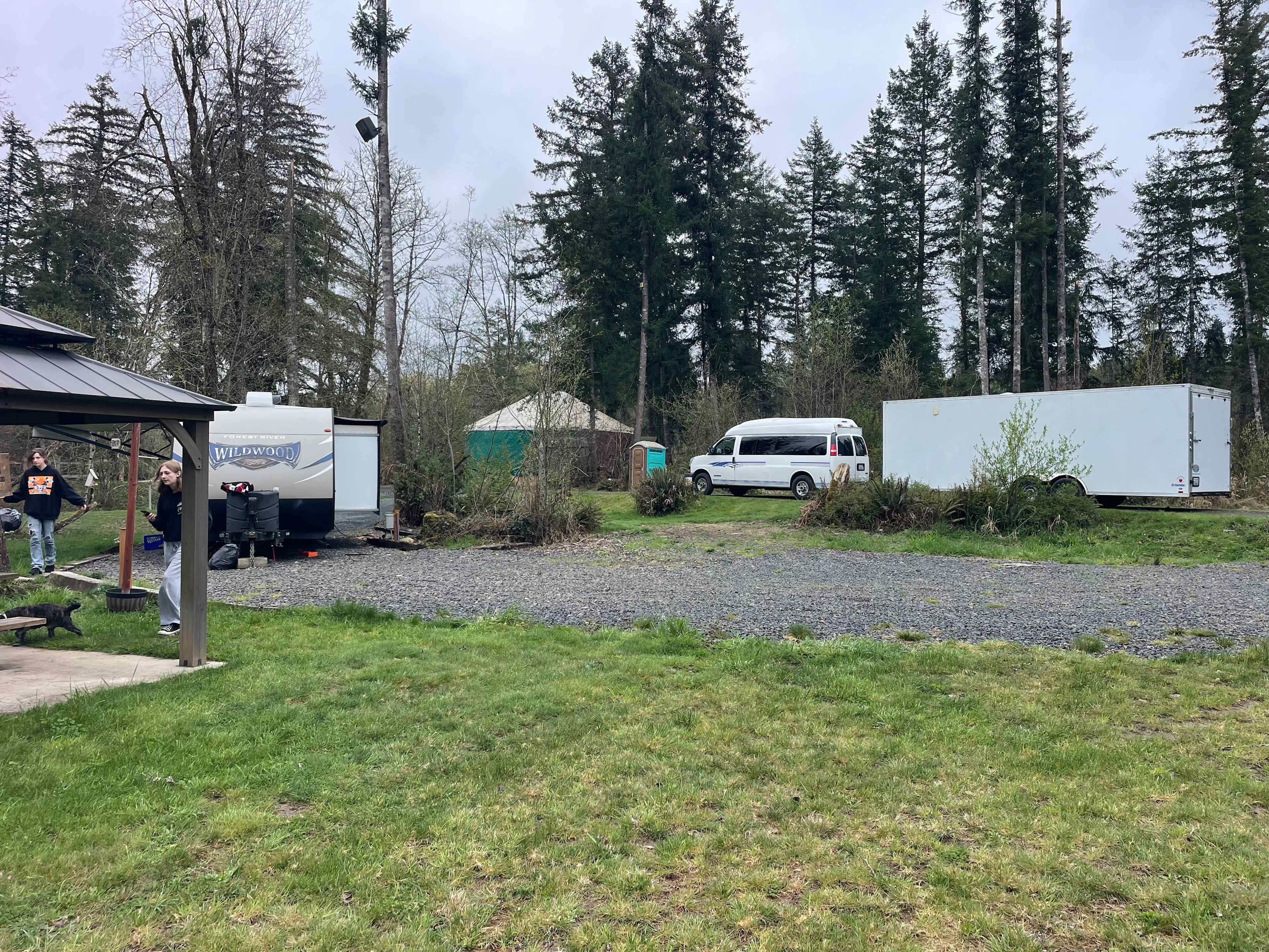 Lots of space to park large things