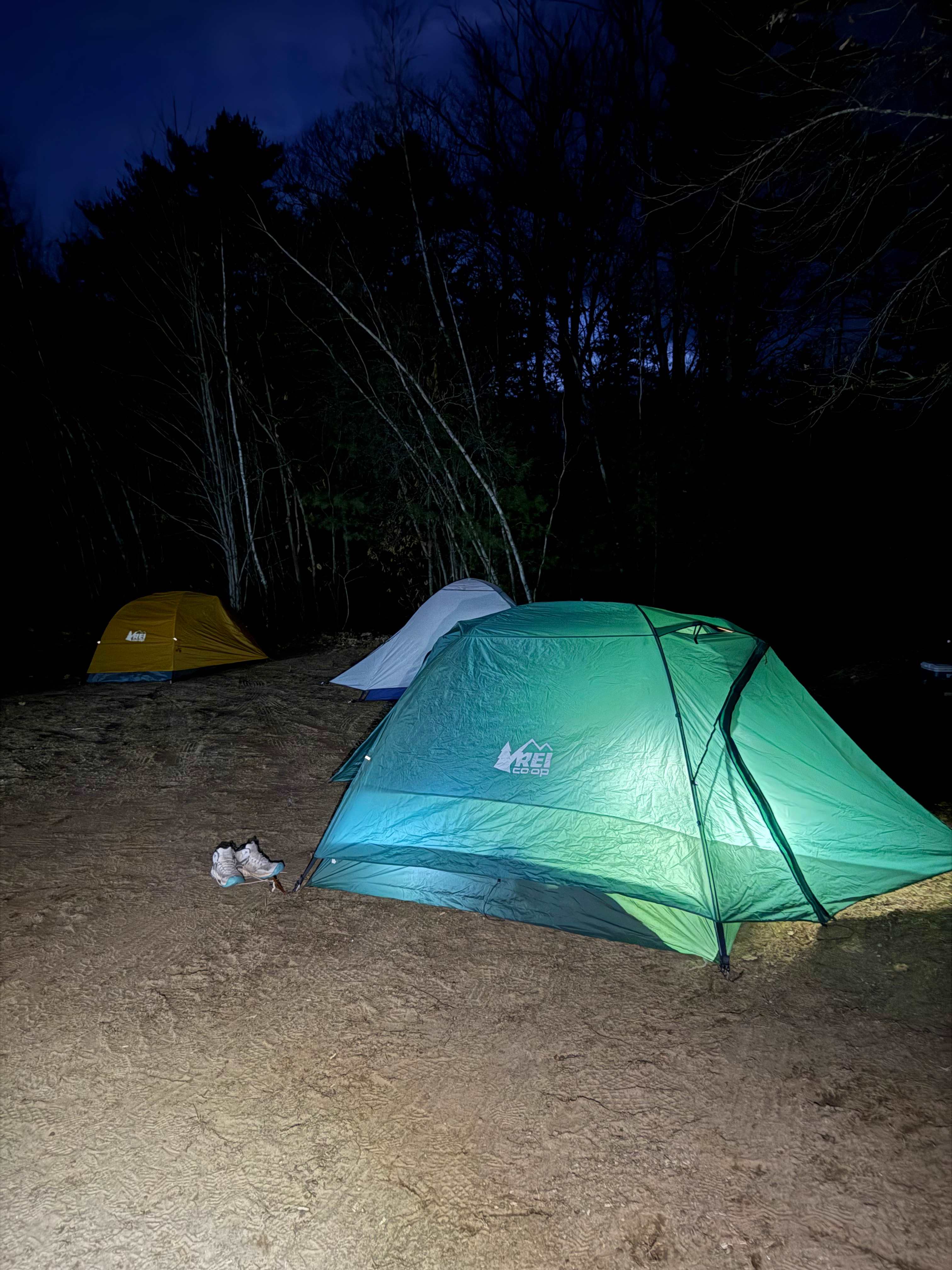 Campers Welcome to The Wolf Swamp.