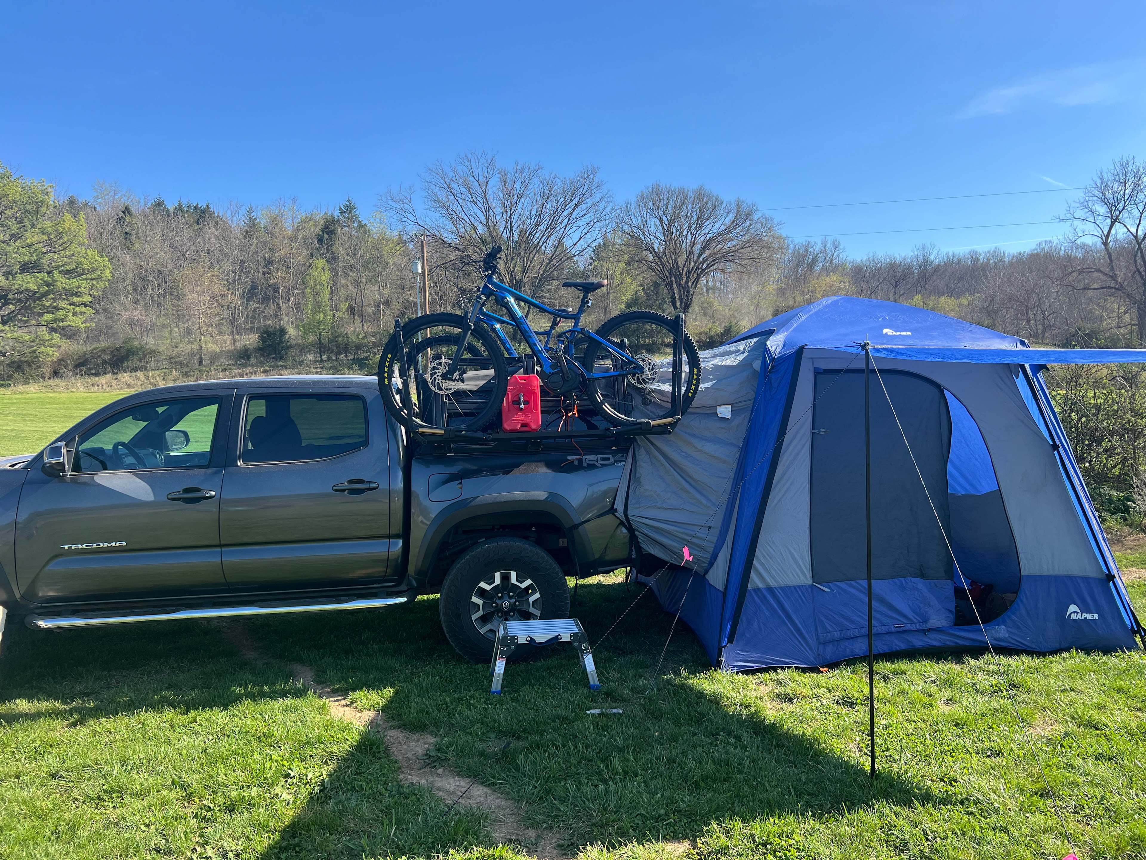 Our setup. 
