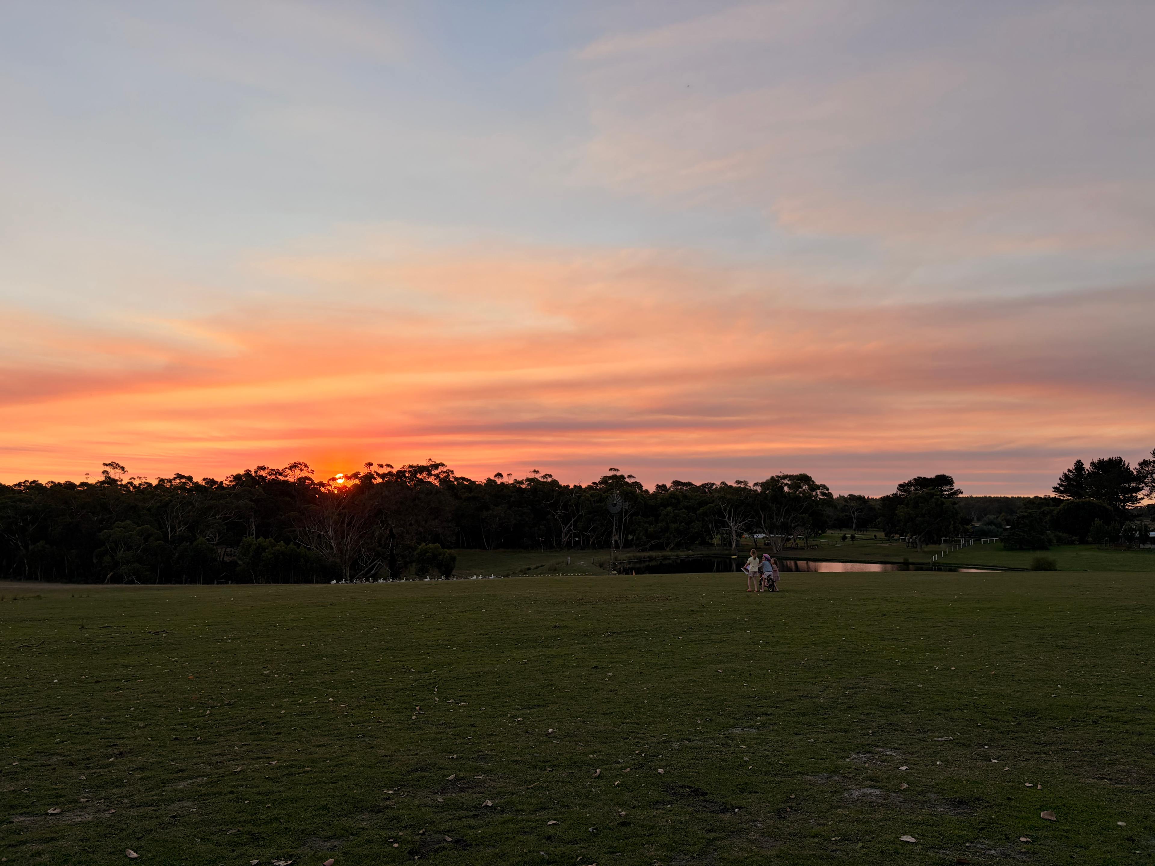 Sunset on the Hill