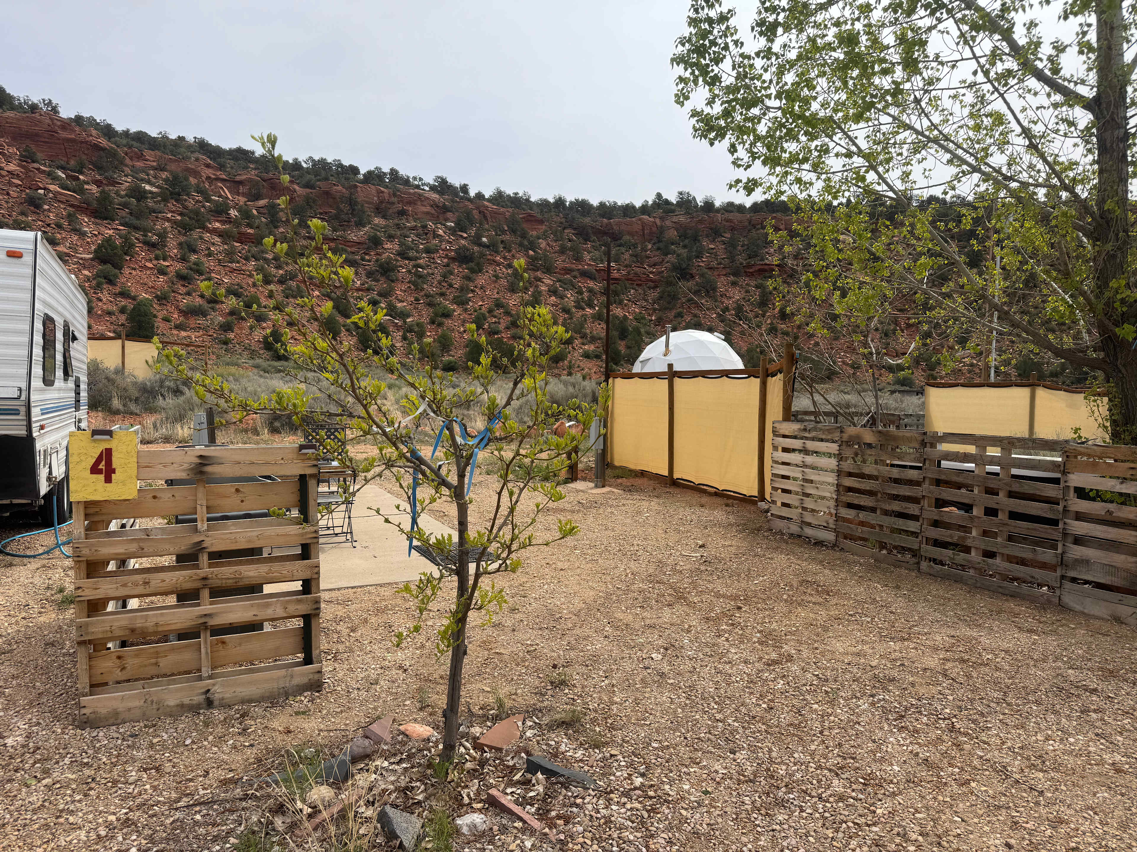 Picture of the site