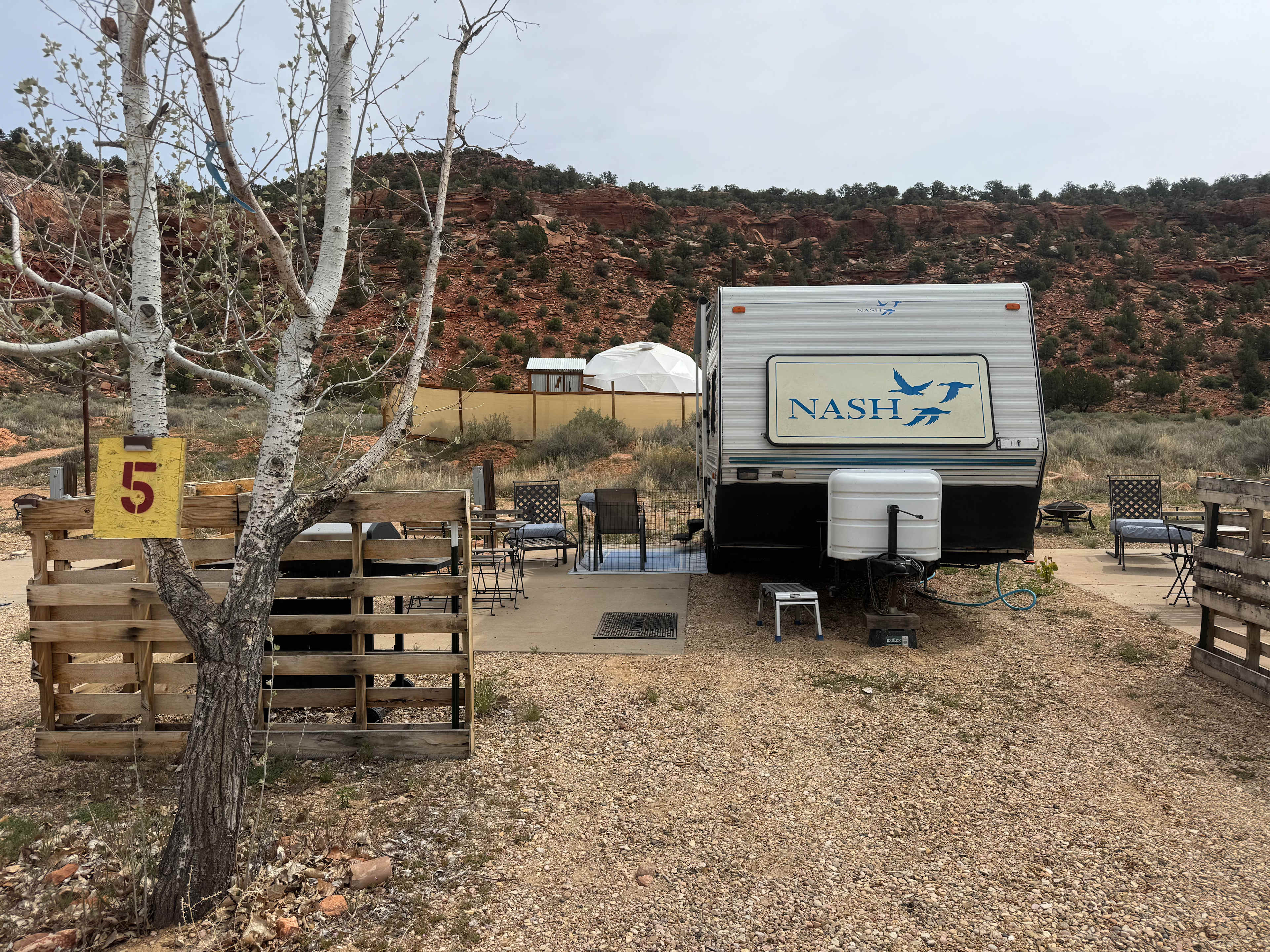 Picture of the site