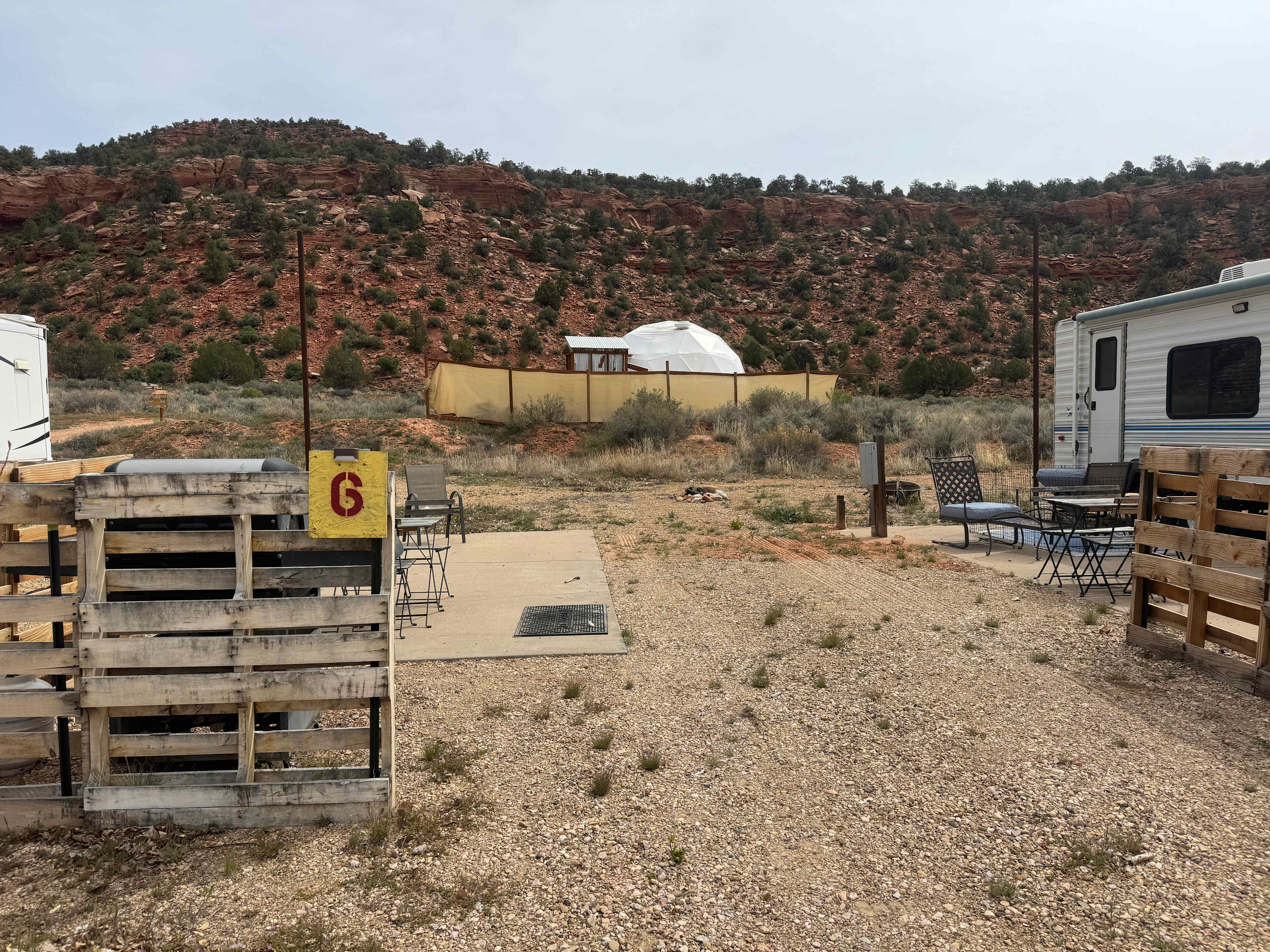 Picture of the site
