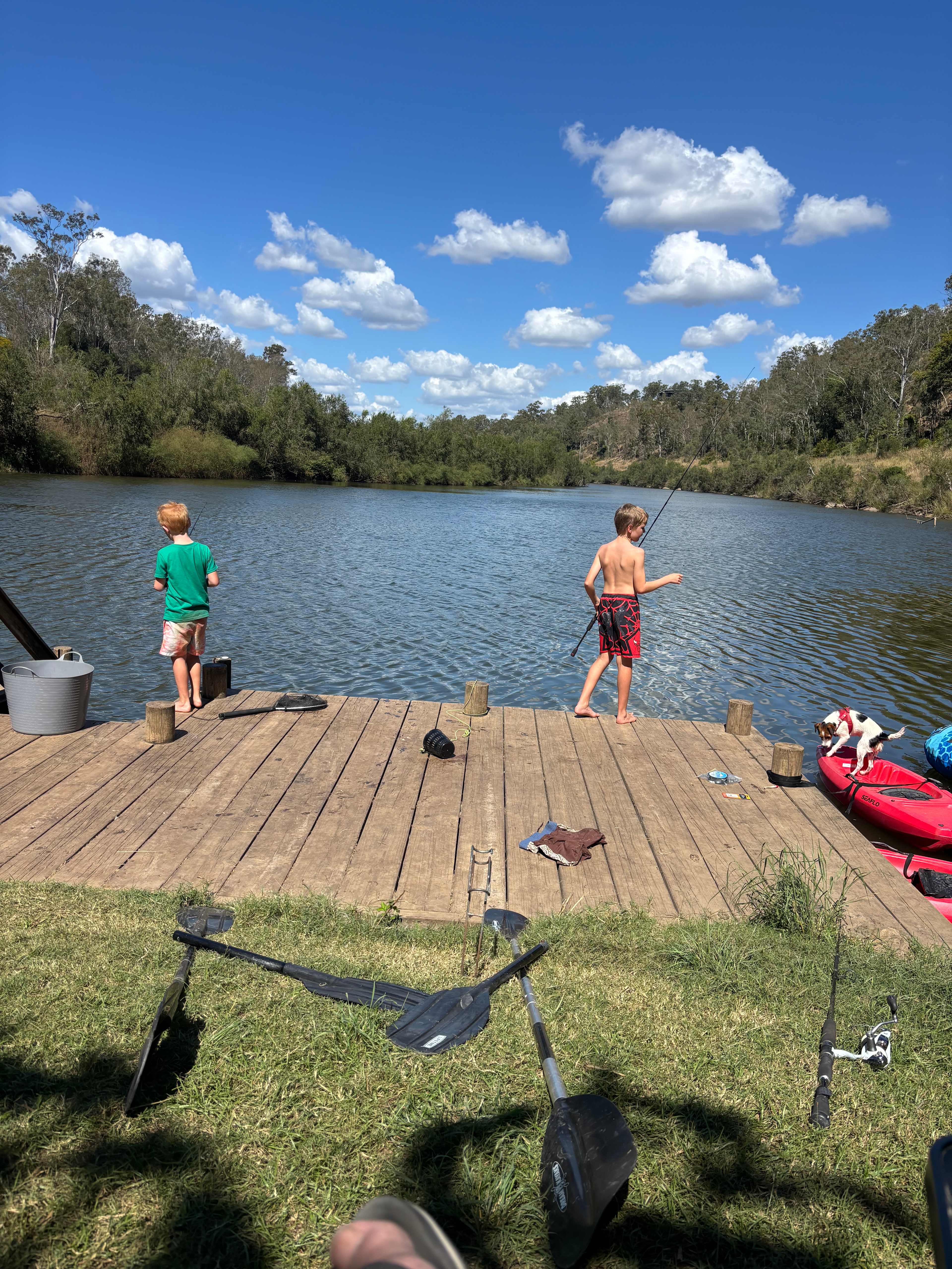 Weefarm Brisbane River Camping