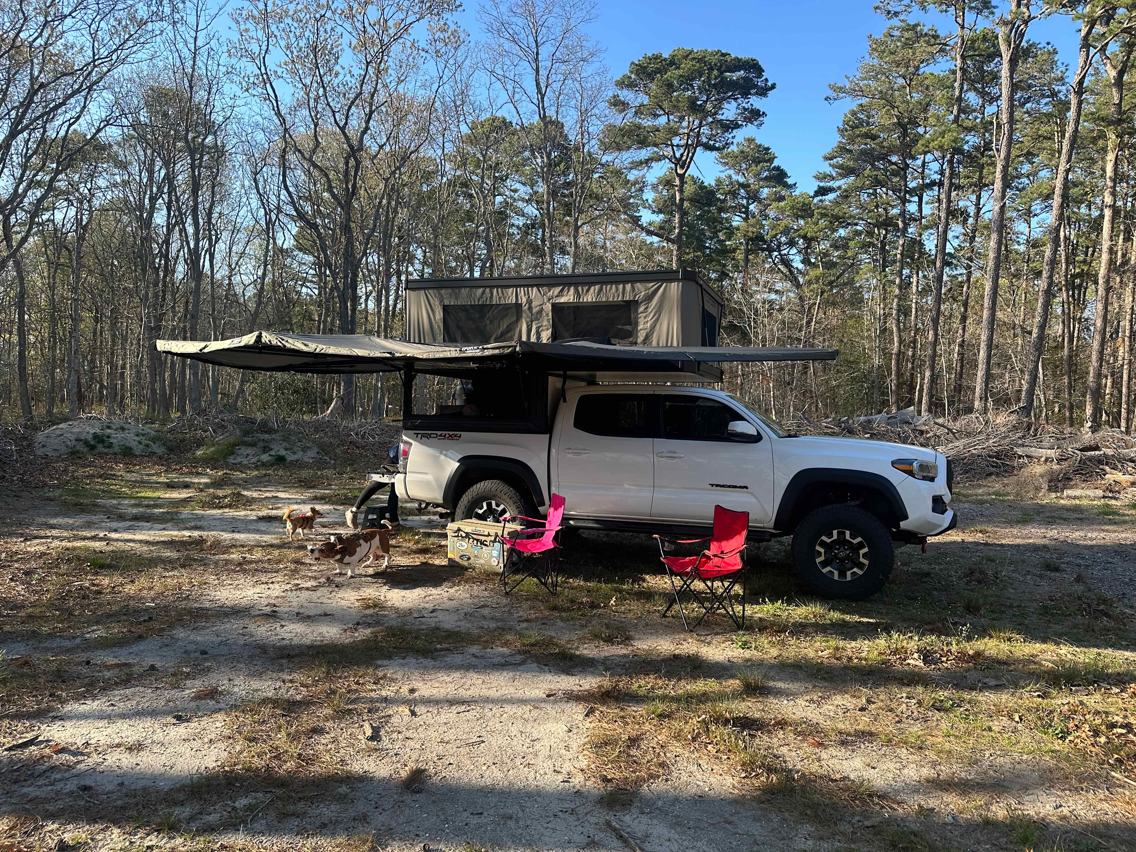 Open Field for Dry Camping