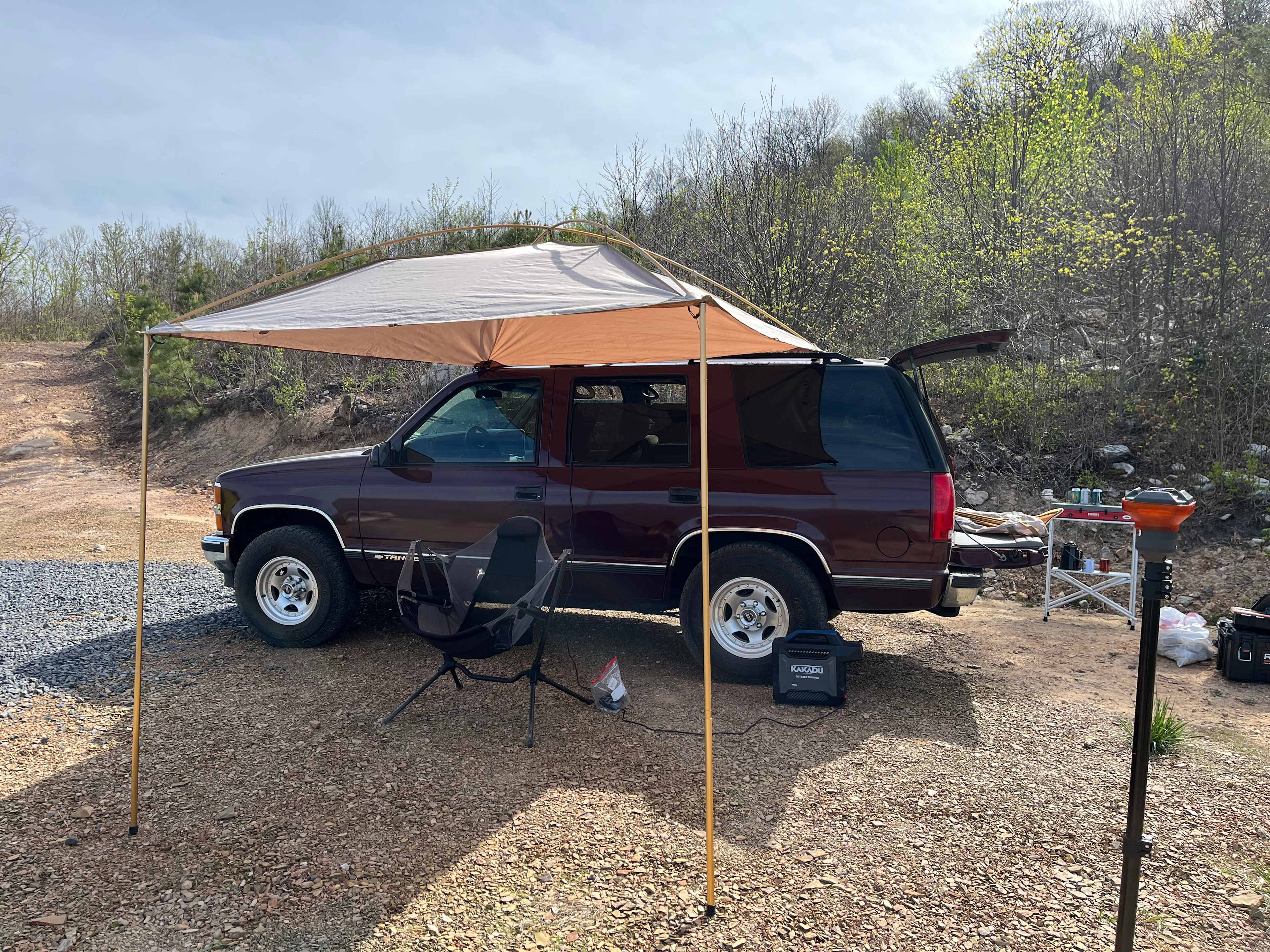 Ultimate private camping