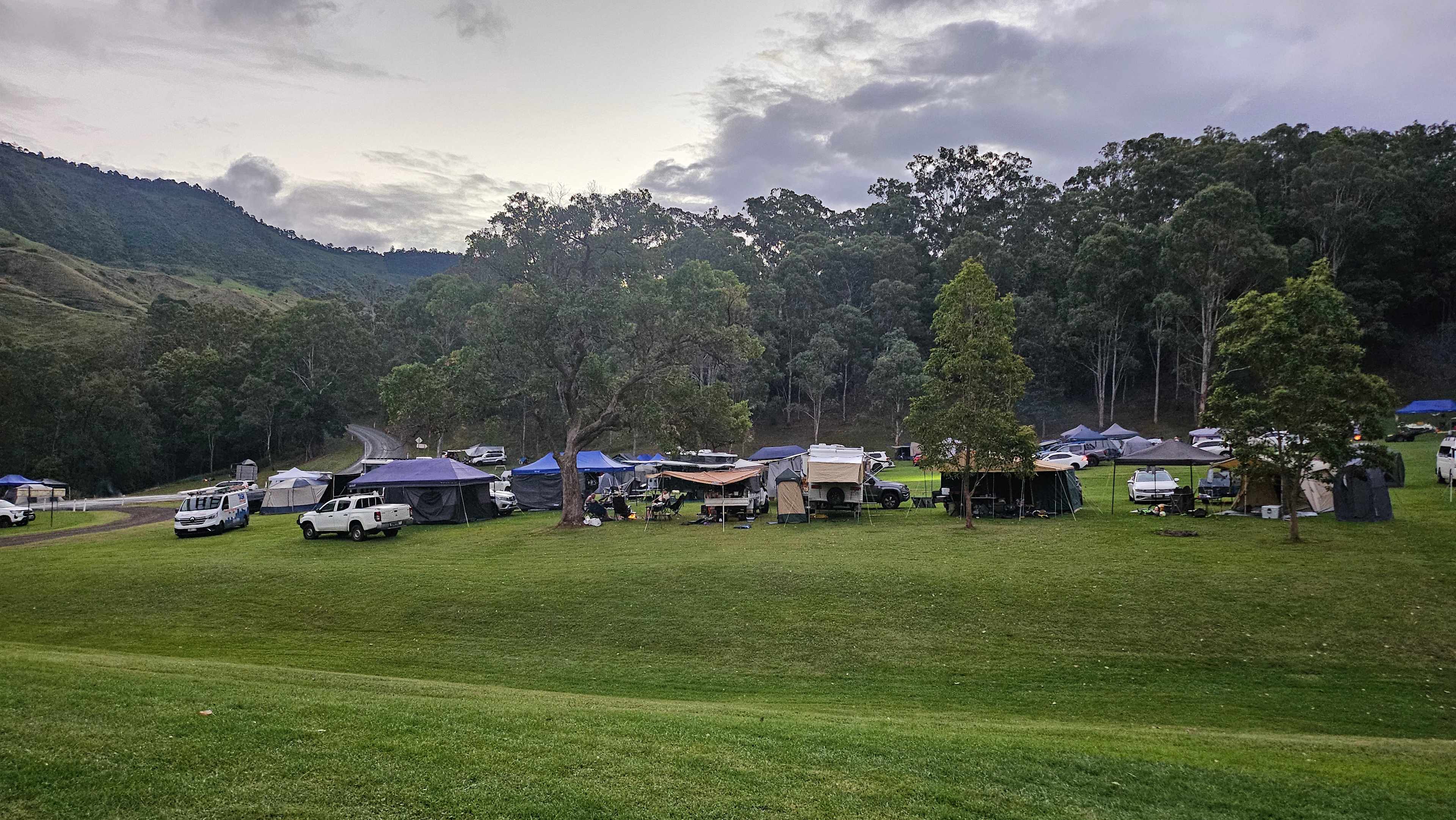 Andrew Drynan Park-Camp with a view
