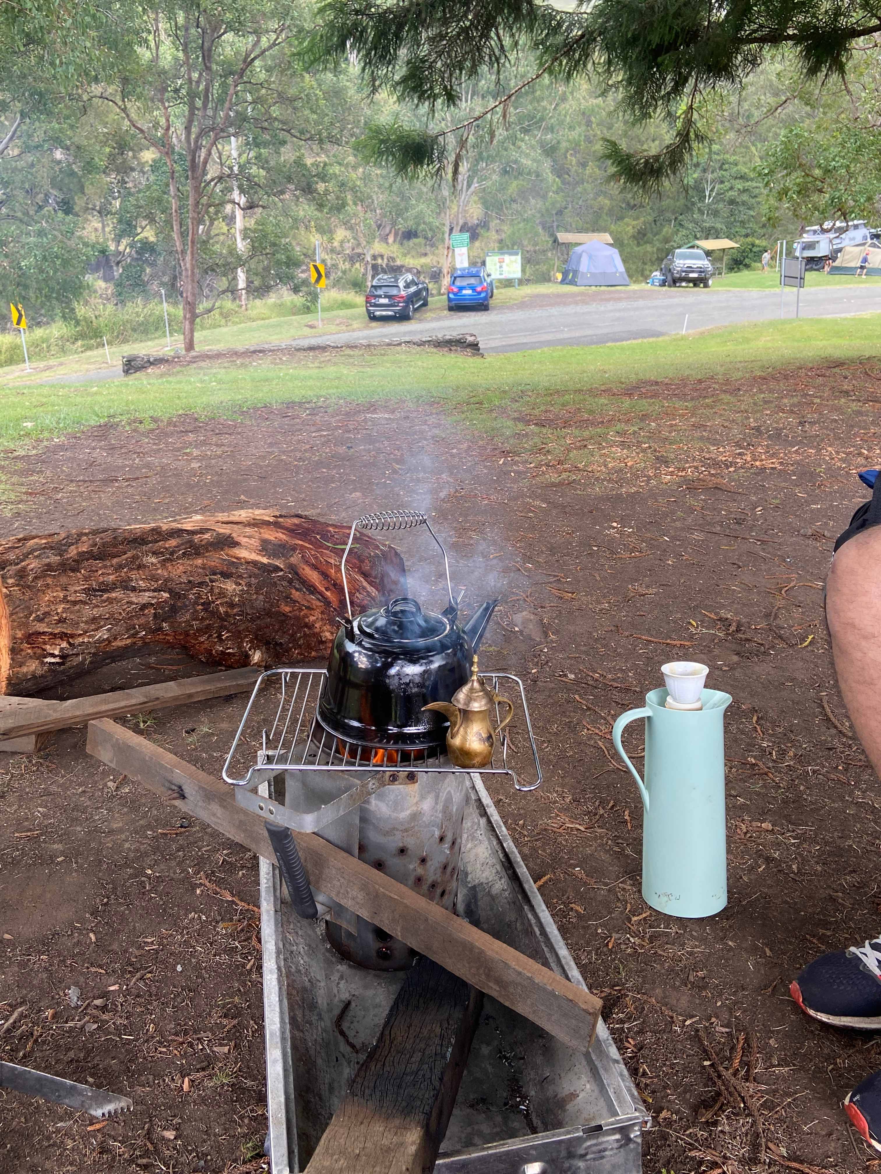 Andrew Drynan Park-Camp with a view