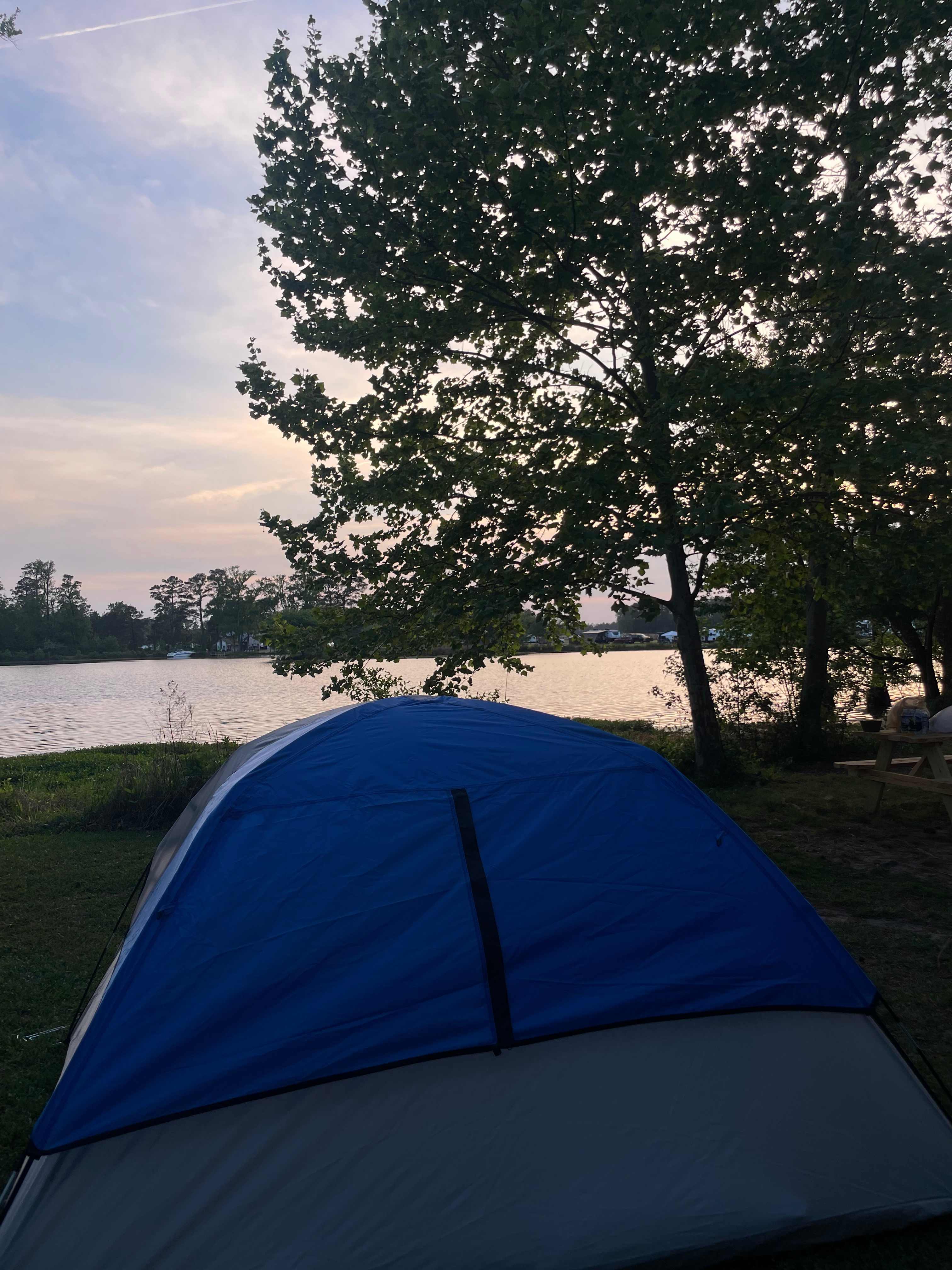 JCO Campground at Lee Baysden Pond