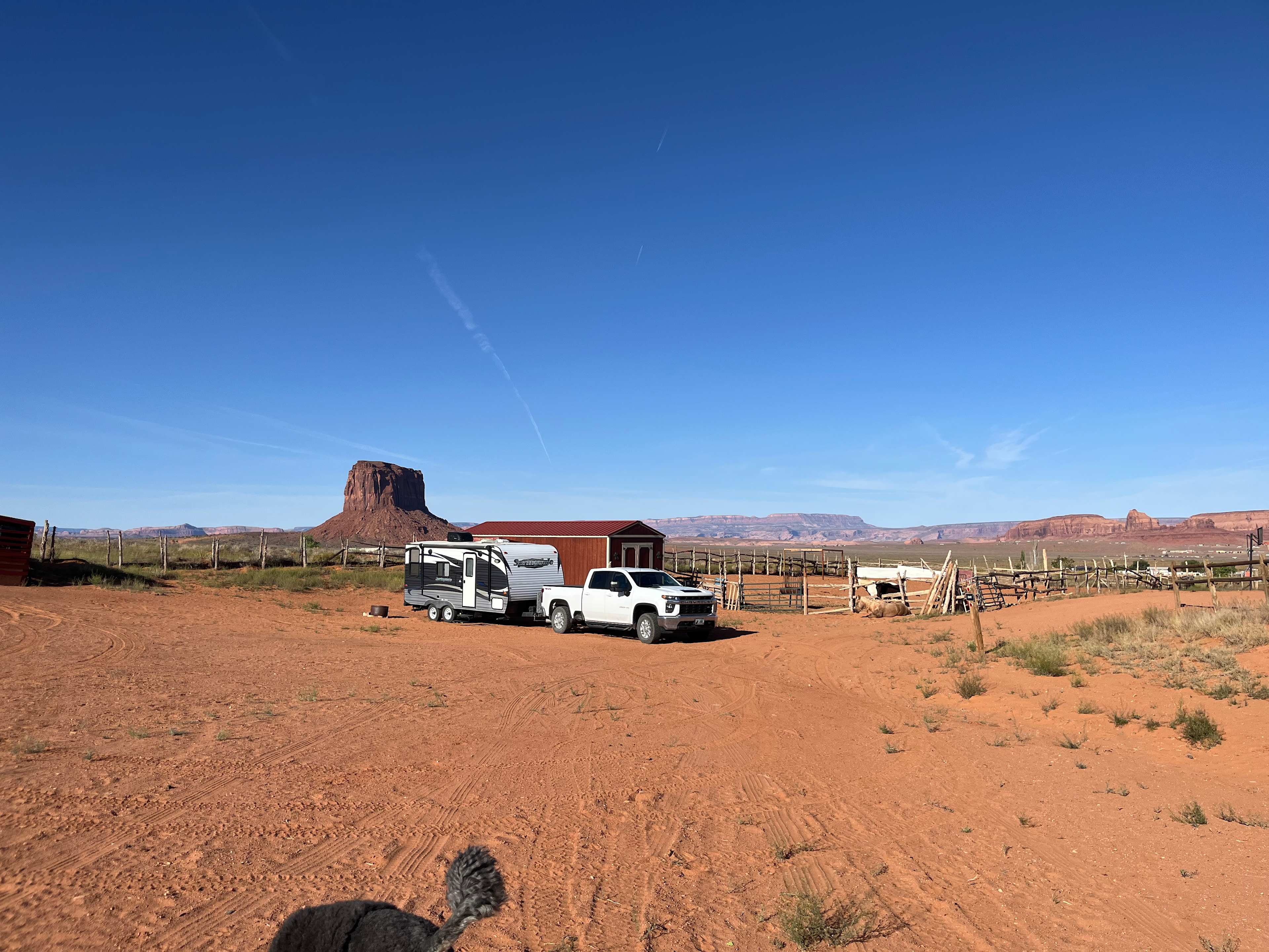 Sunrise camping